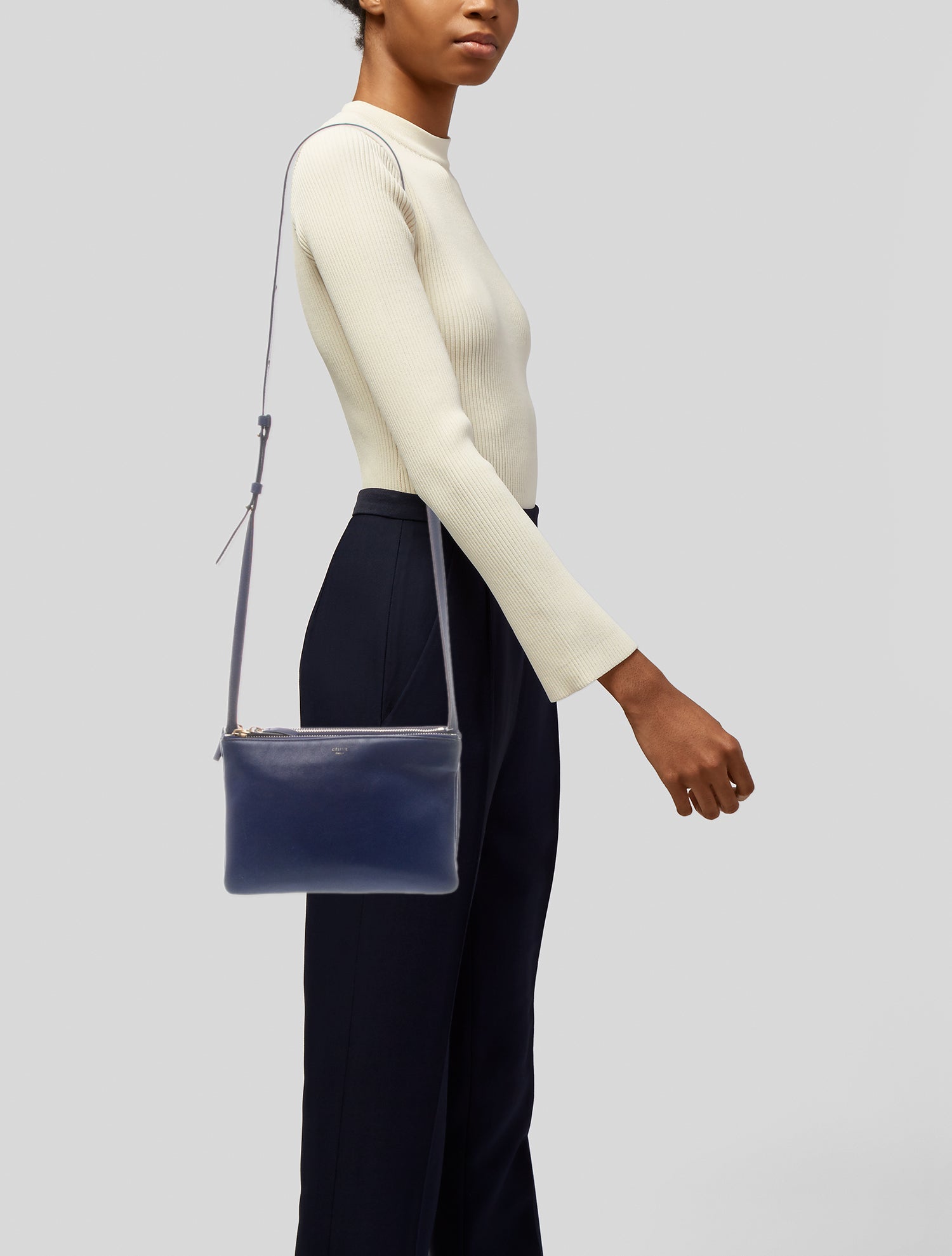 Celine Leather Trio Small