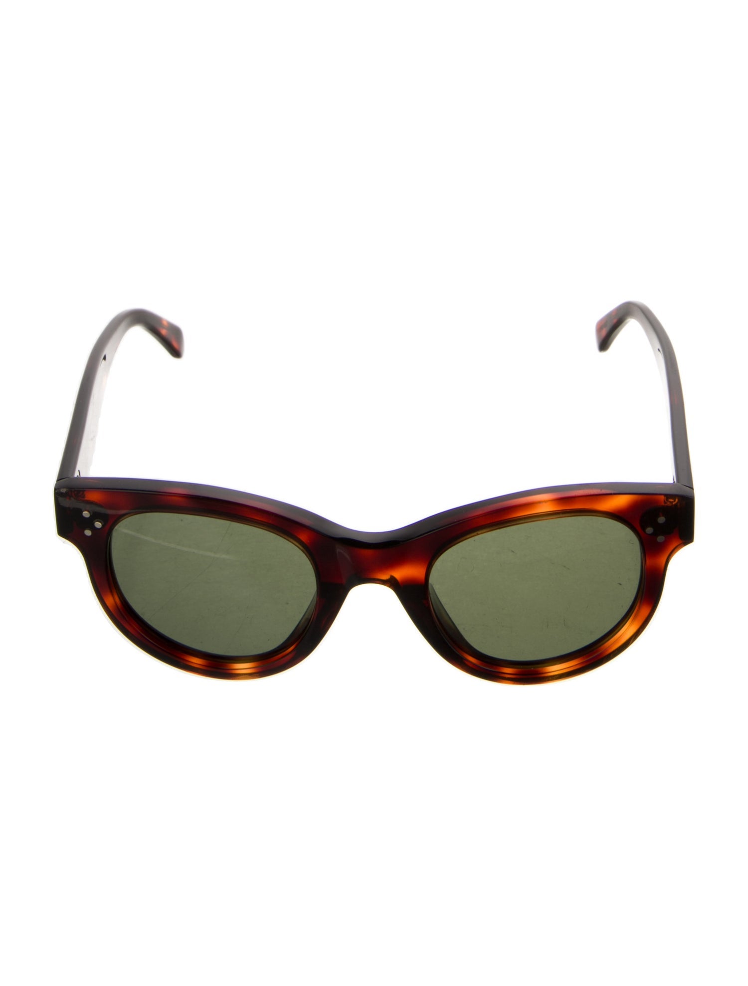 Celine Round Tinted Sunglasses
