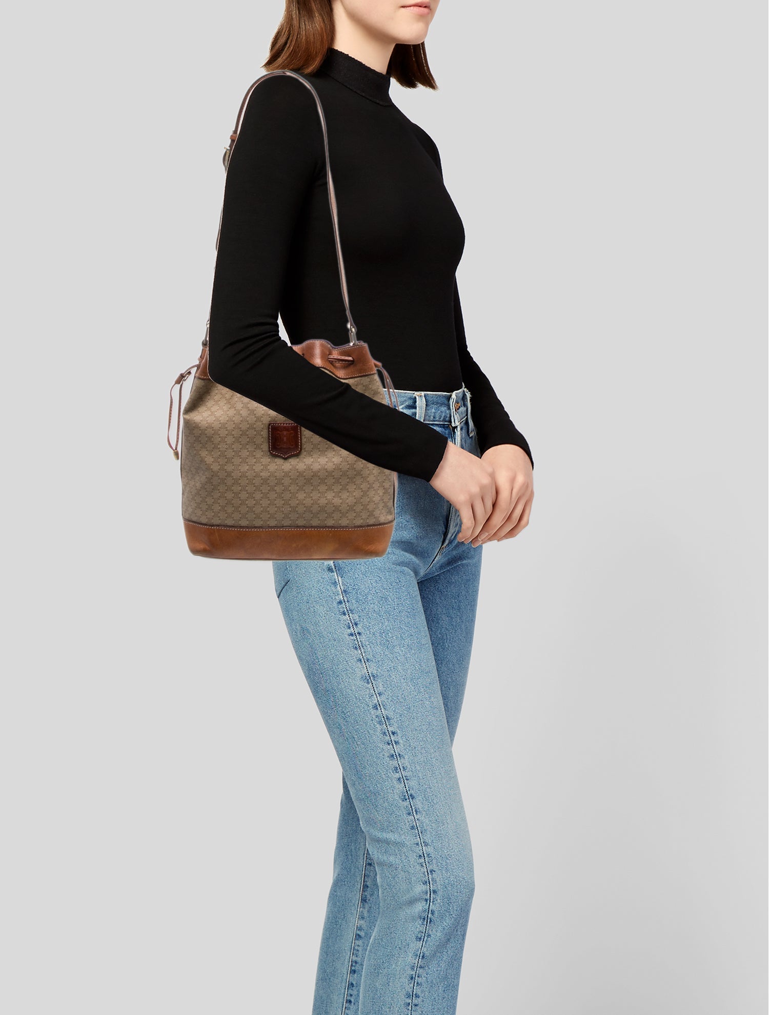 Celine Macadam Bucket Bag