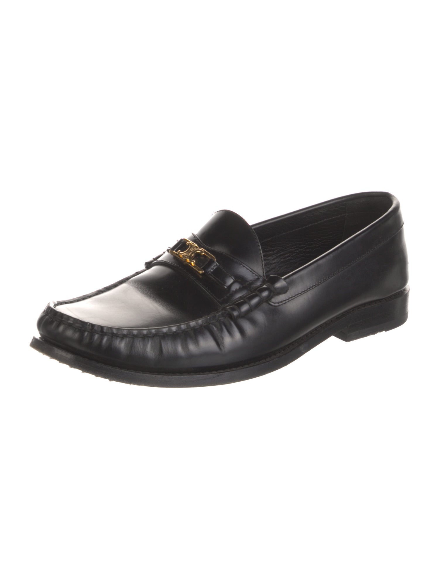 Celine Leather Loafers