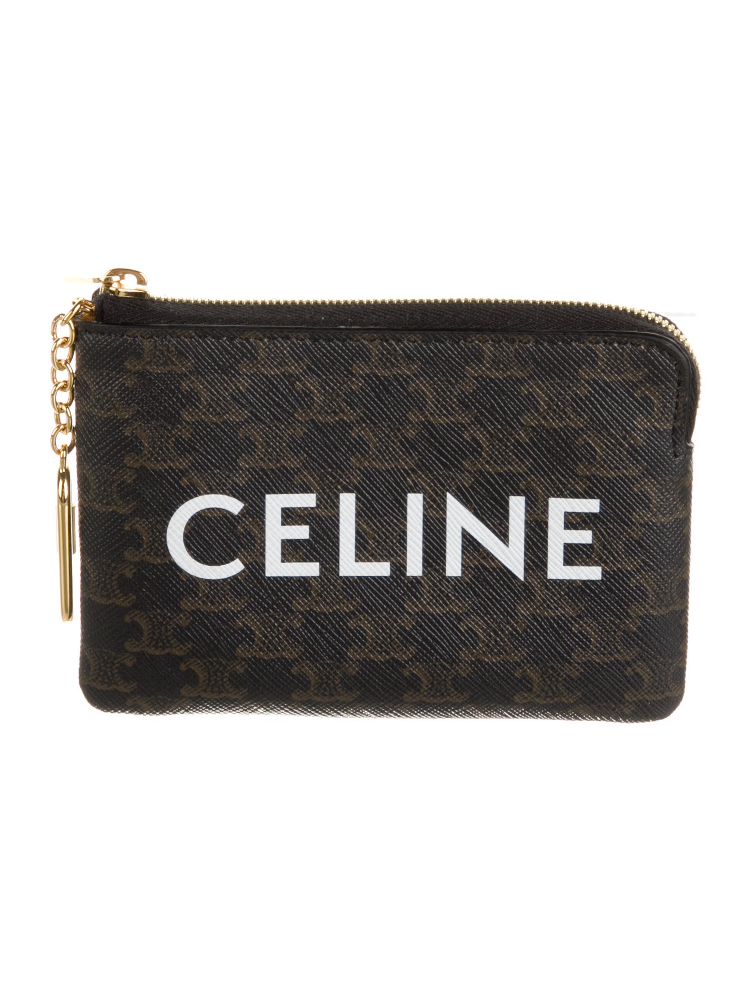 Celine 2022 Patterned Coin Pouch