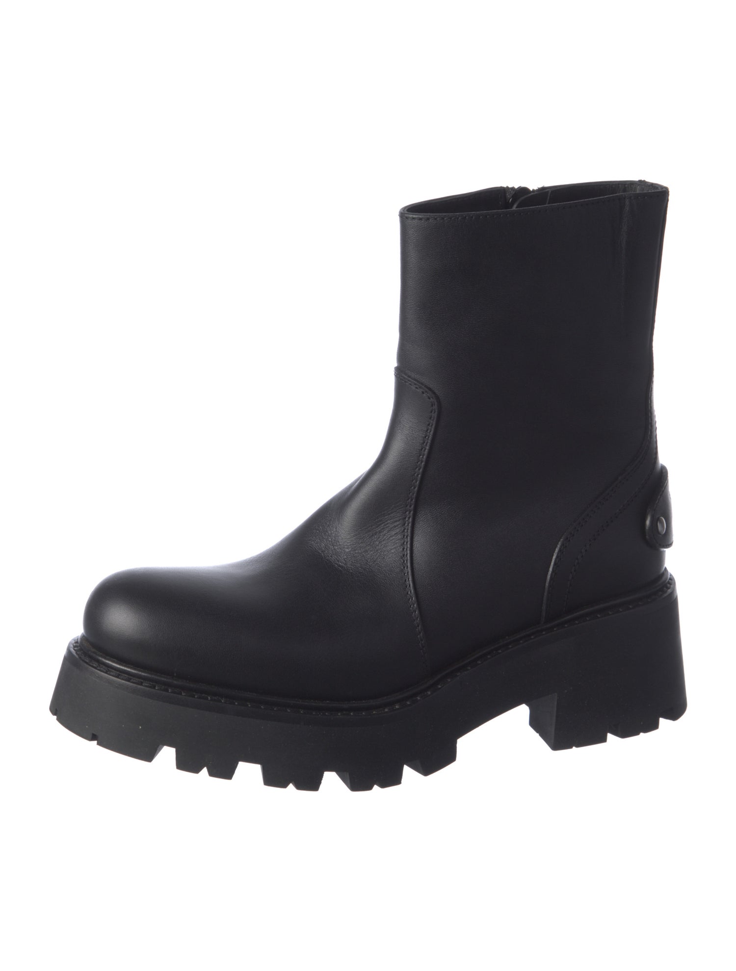 Celine Leather Rain Boots