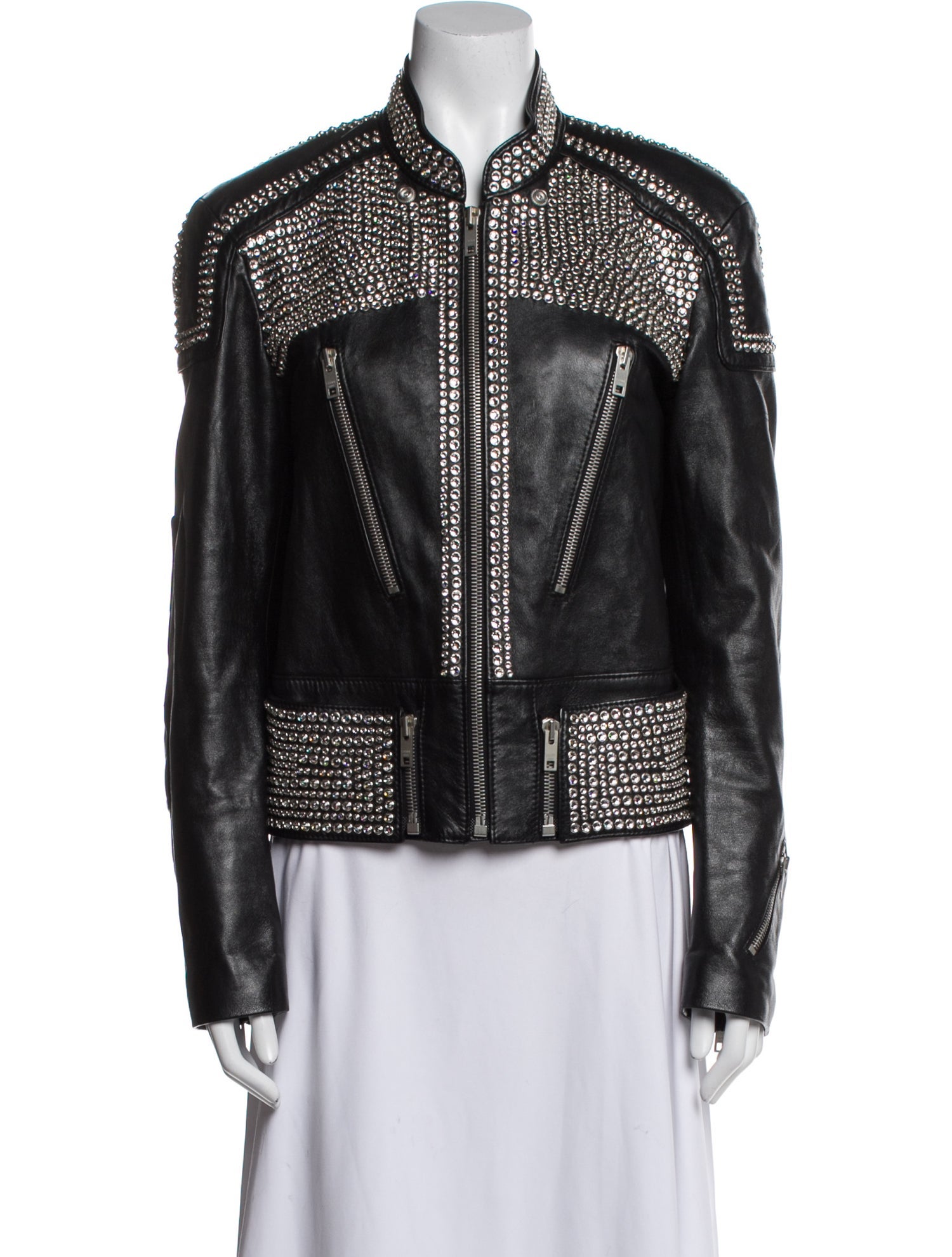 Celine Lambskin Bomber Jacket