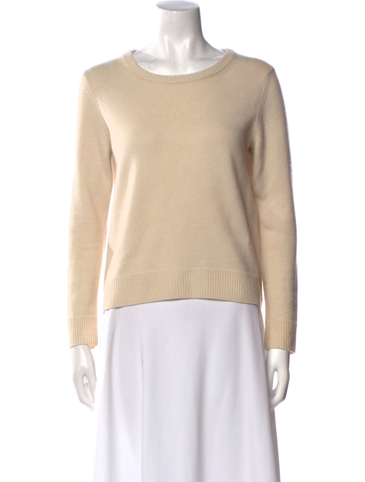 Celine Cashmere Scoop Neck Sweater