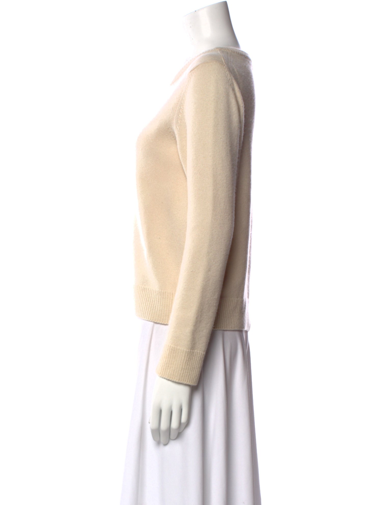 Celine Cashmere Scoop Neck Sweater