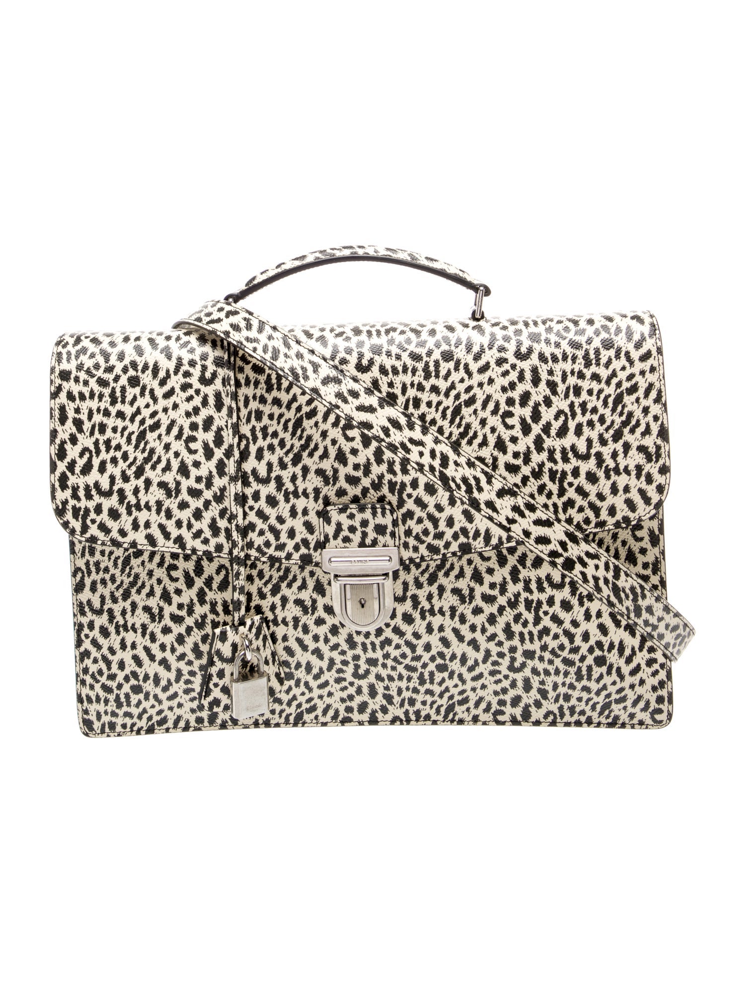 Celine Leather Briefcase