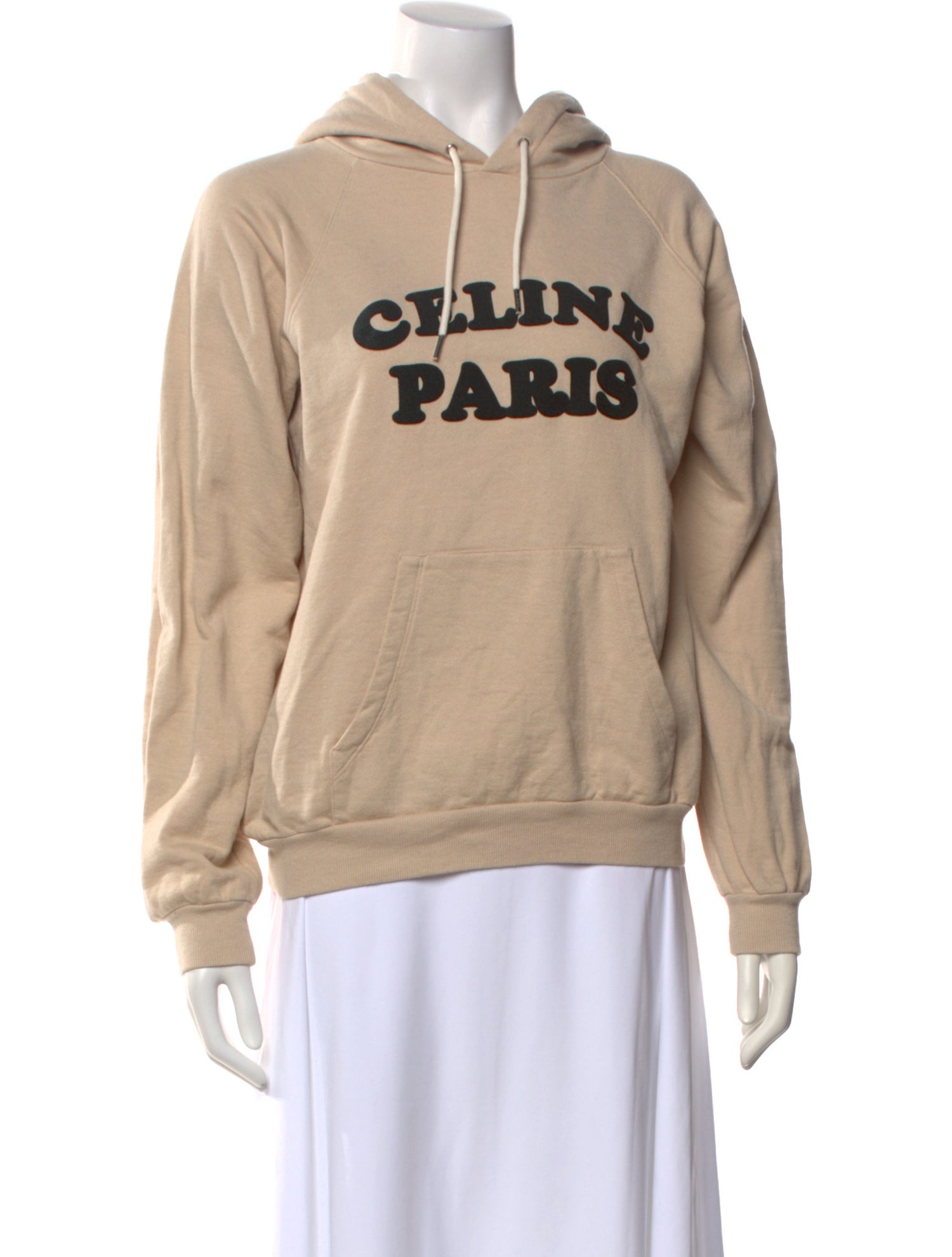 Celine Graphic Print Crew Neck Hoodie