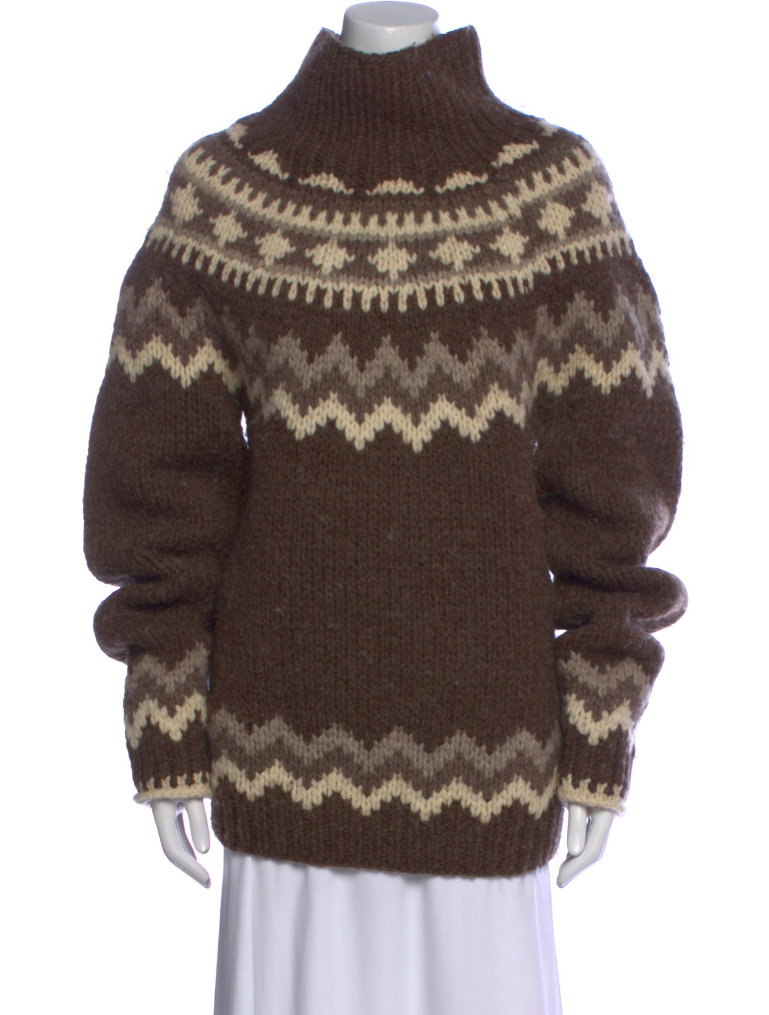 Celine Wool Printed Sweater