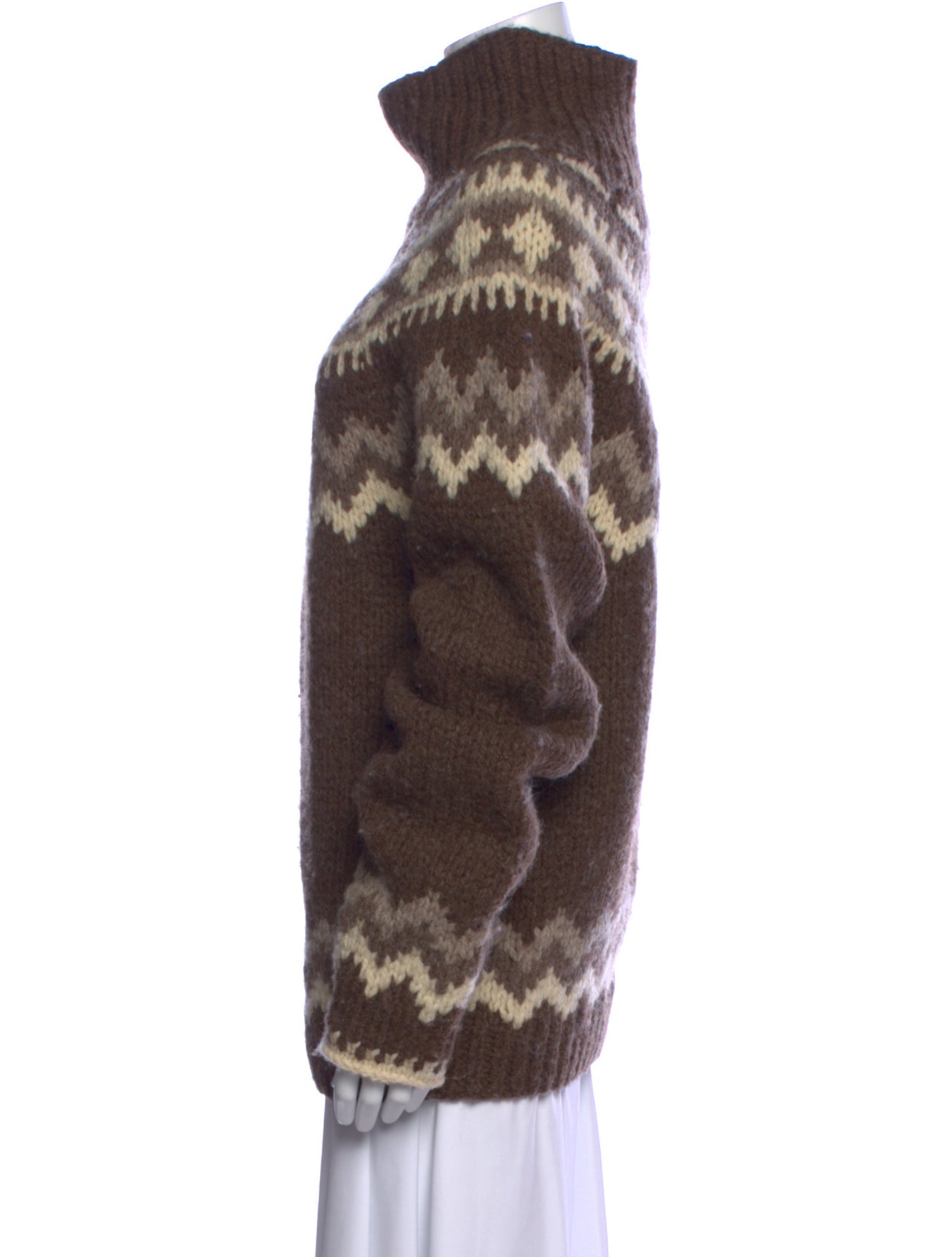 Celine Wool Printed Sweater