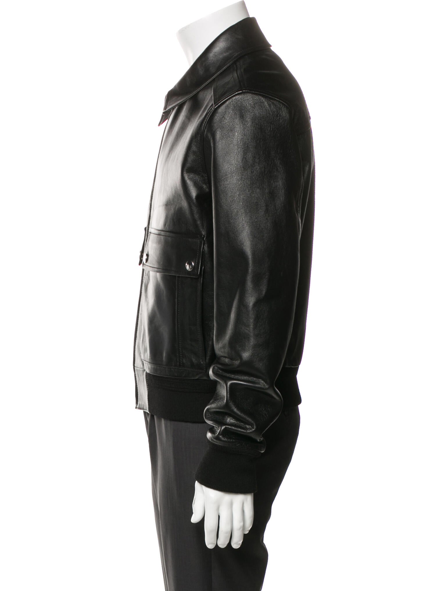 Celine Lambskin Bomber Jacket