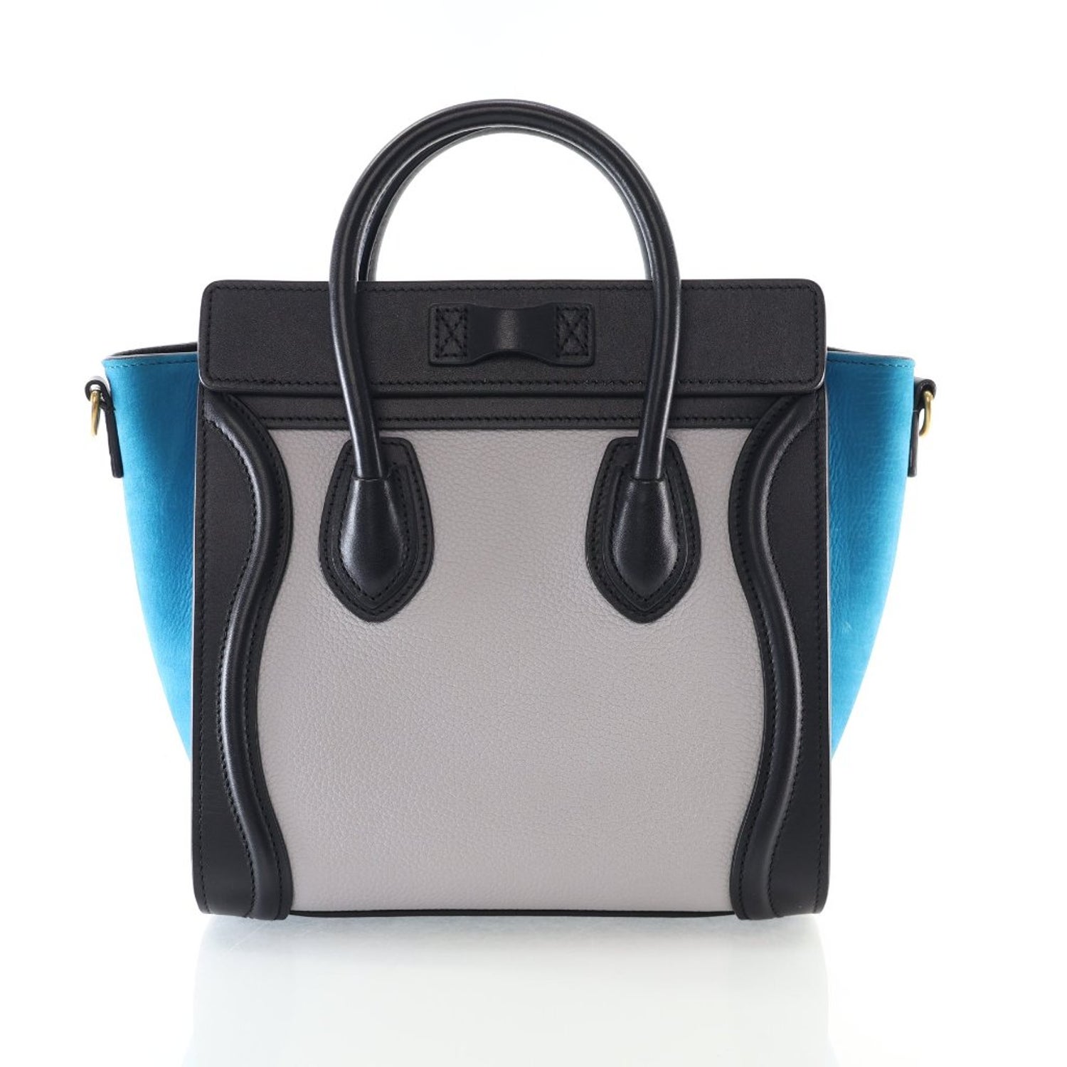 Celine Nano Suede Calfskin Luggage