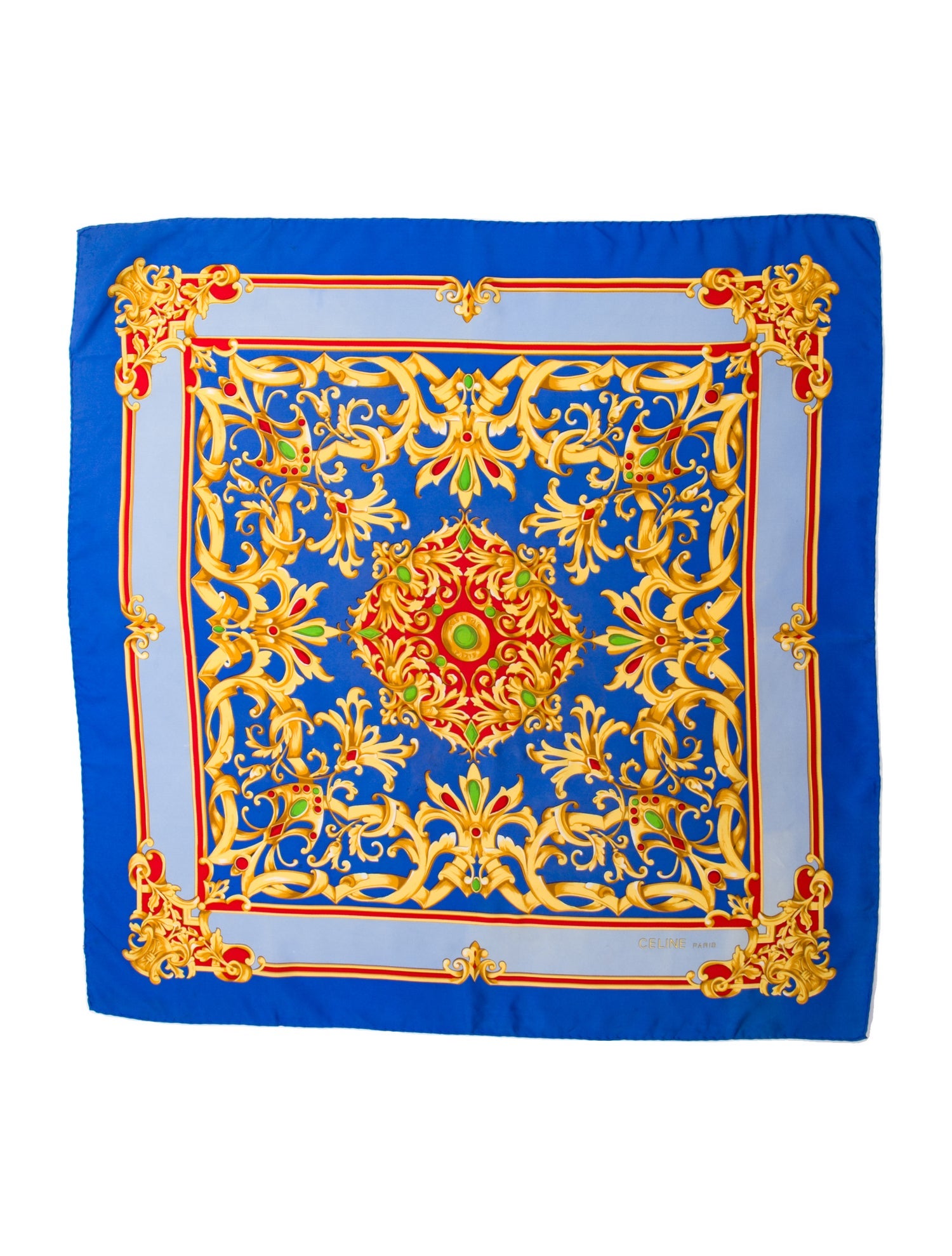 Celine Silk Printed Scarf