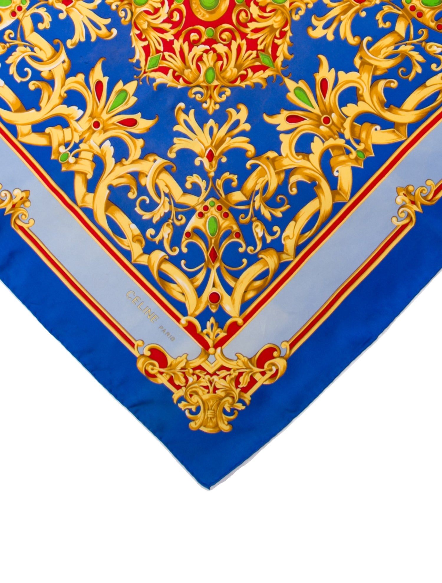 Celine Silk Printed Scarf