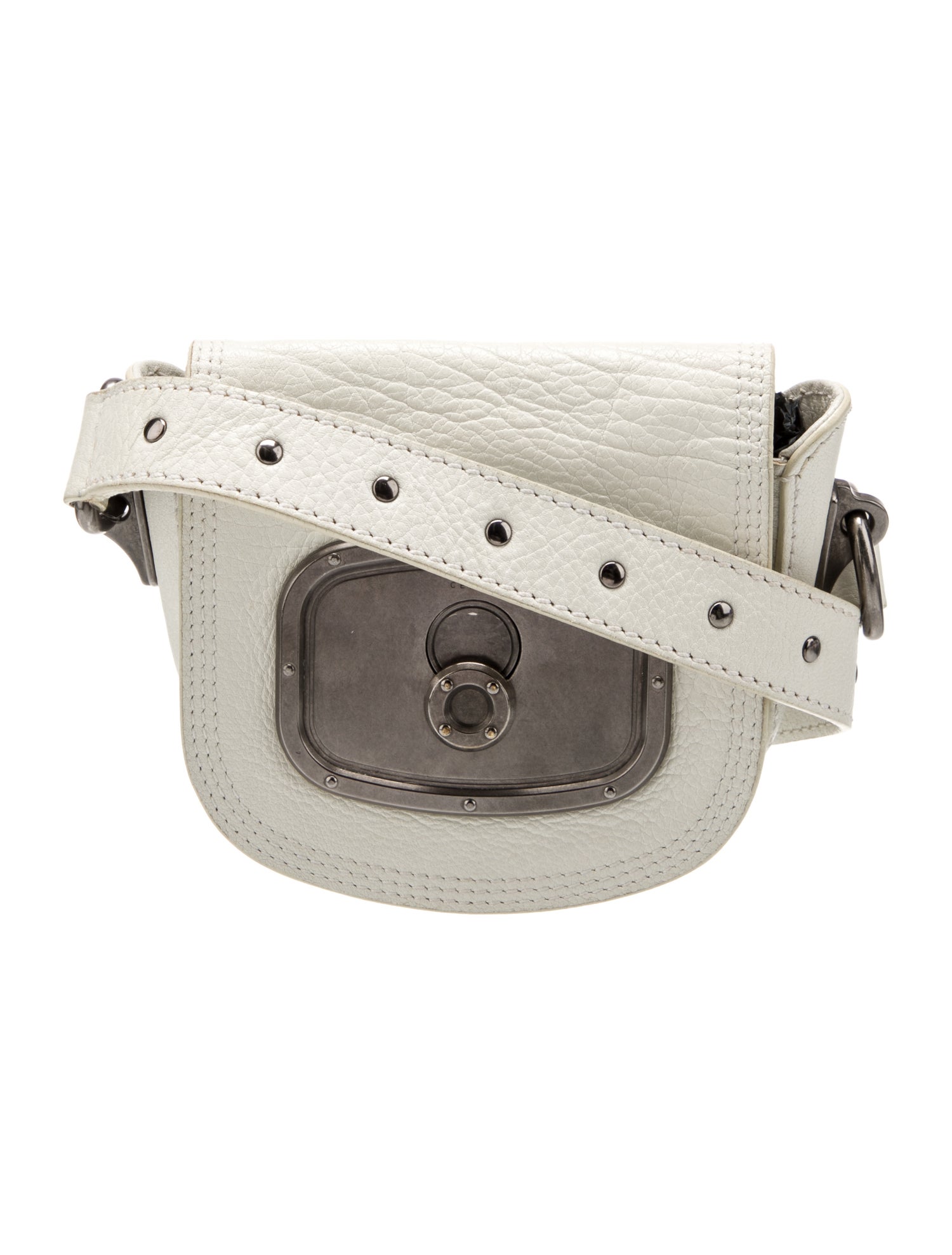 Celine Leather Crossbody Bag Mini Vintage