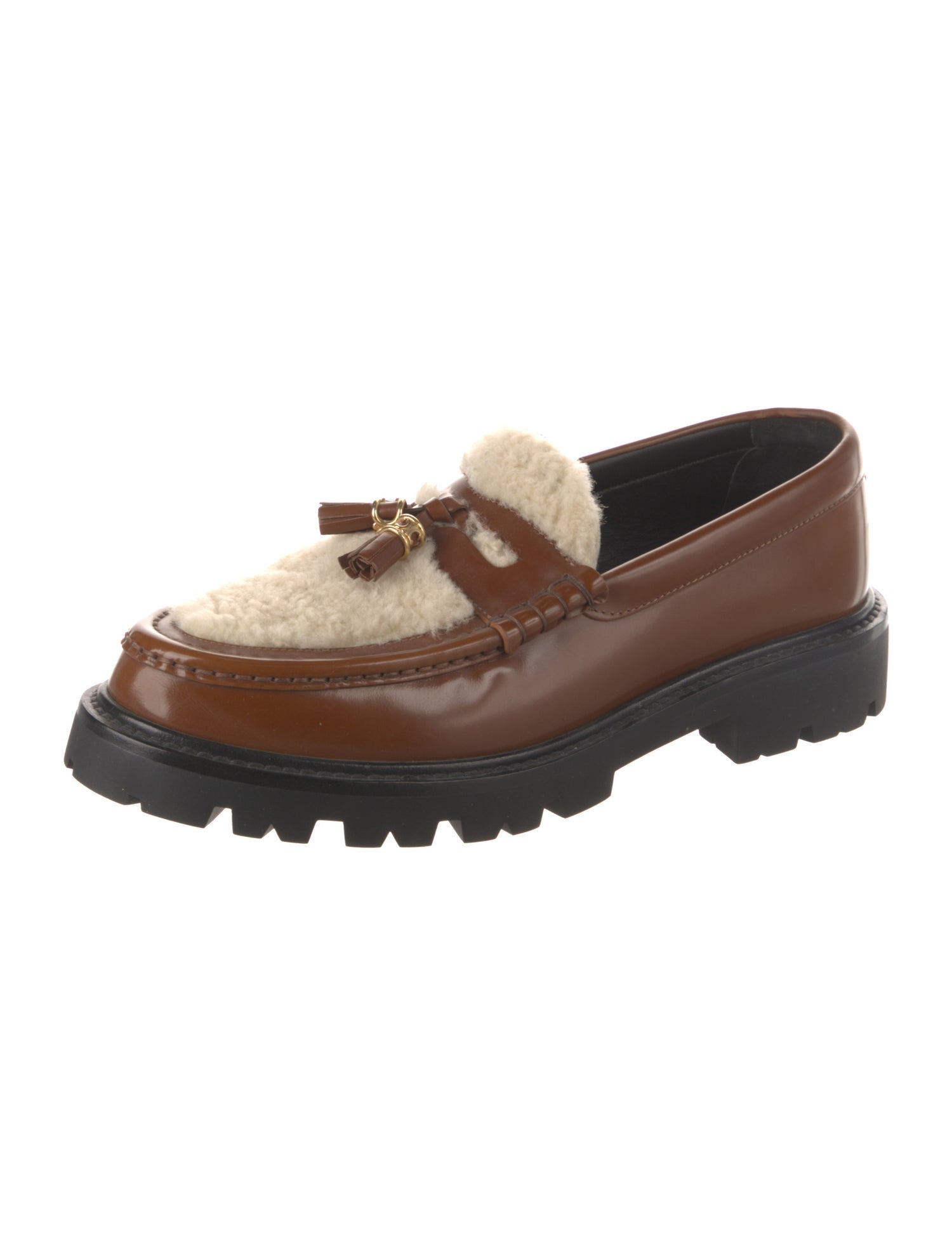 Celine Leather Loafers