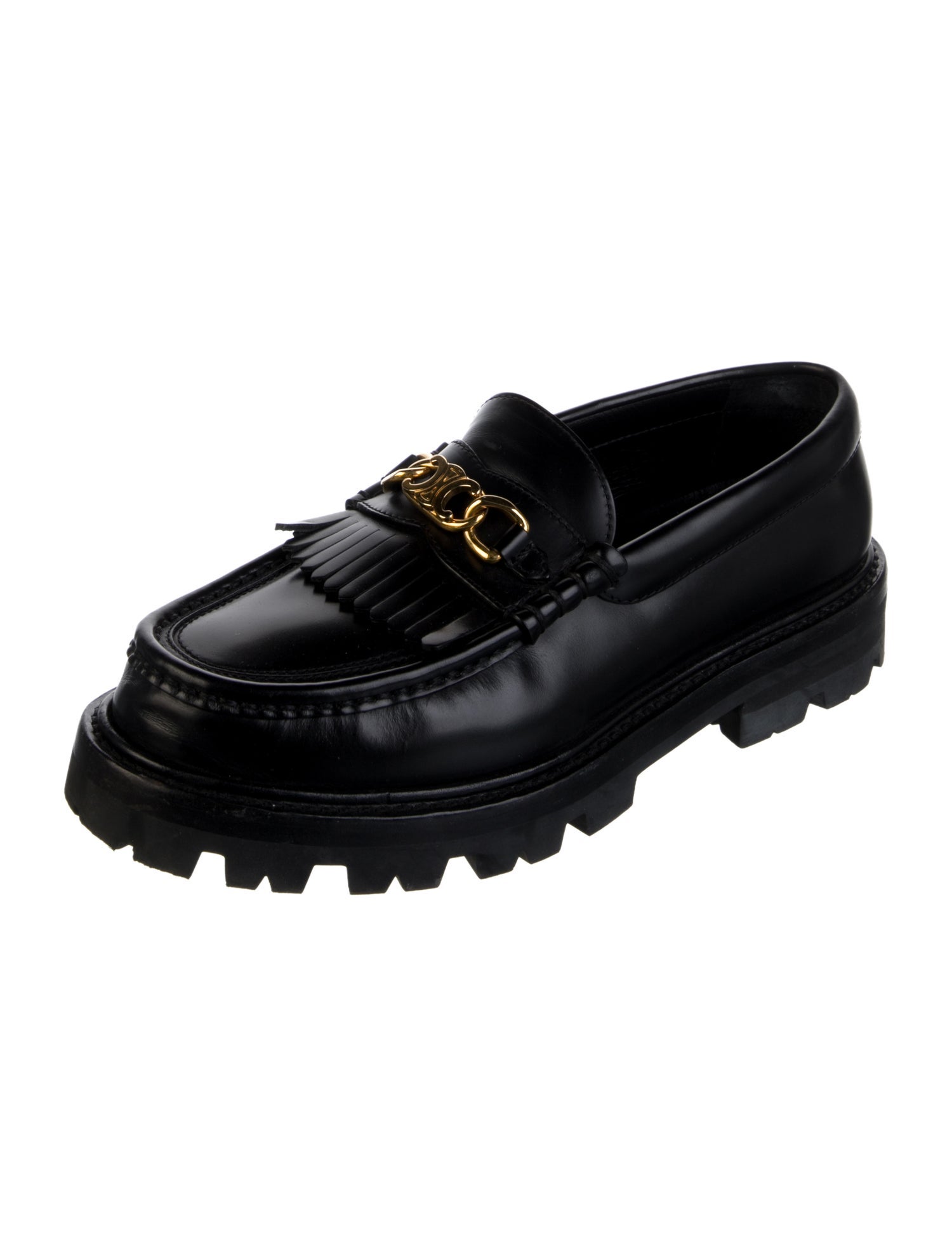 Celine Leather Loafers