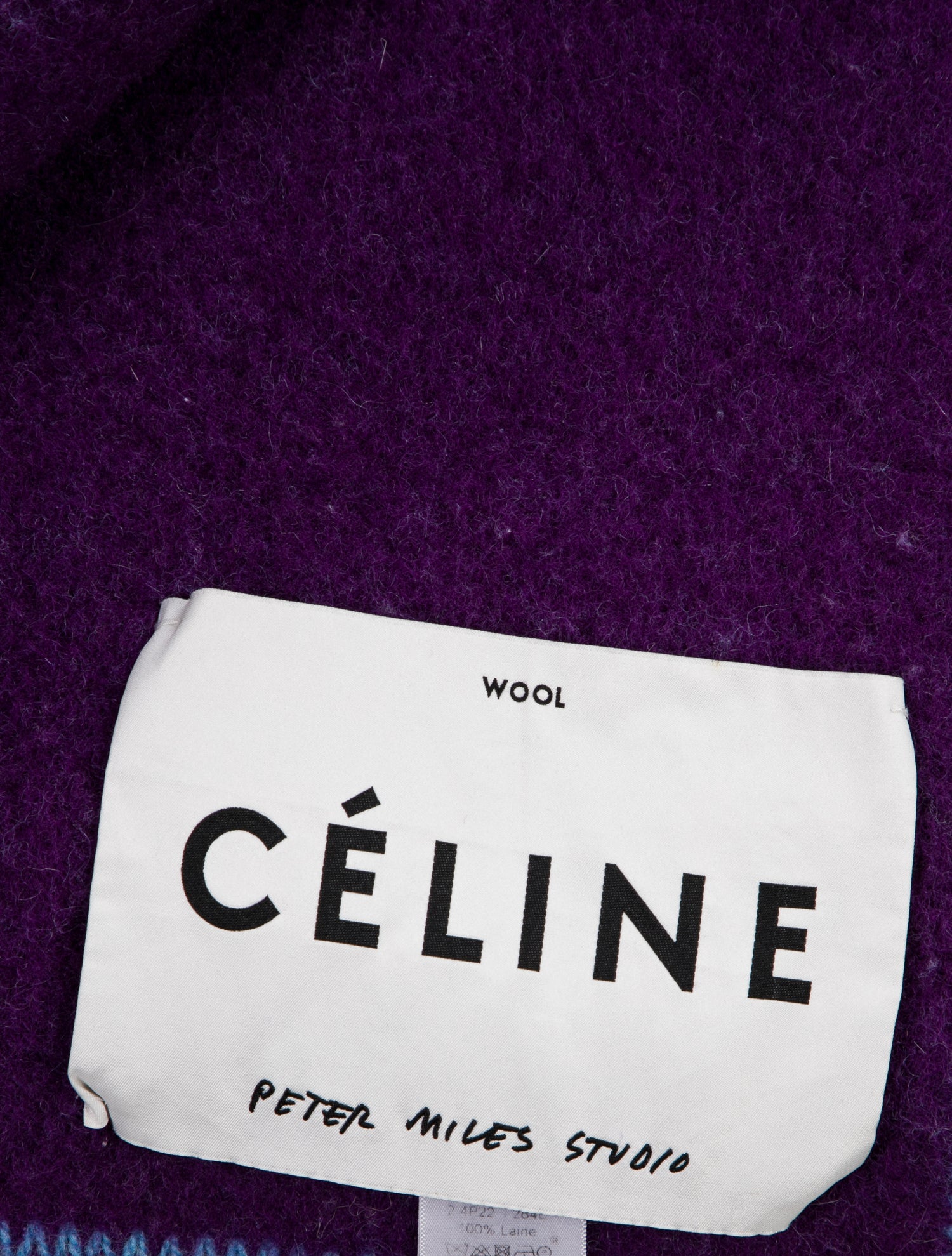 Celine Peter Miles Studio Wool Blanket