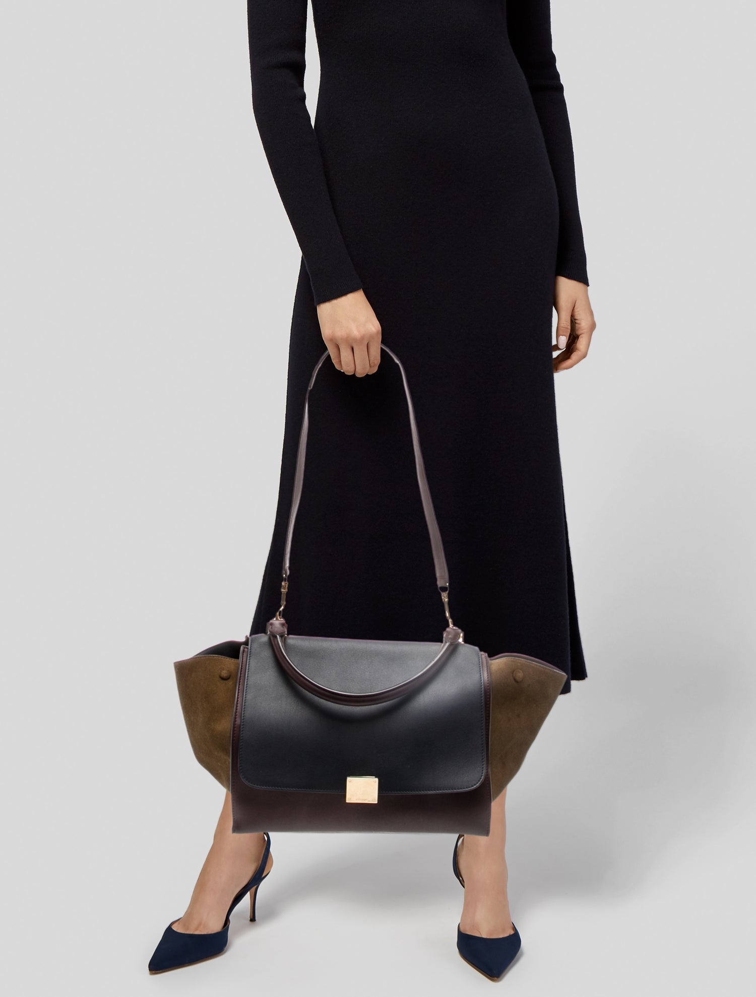 Celine Leather Trapeze Medium