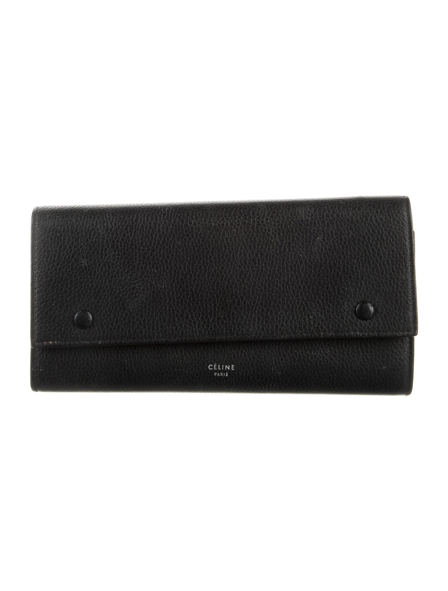 Celine Leather Continental Wallet