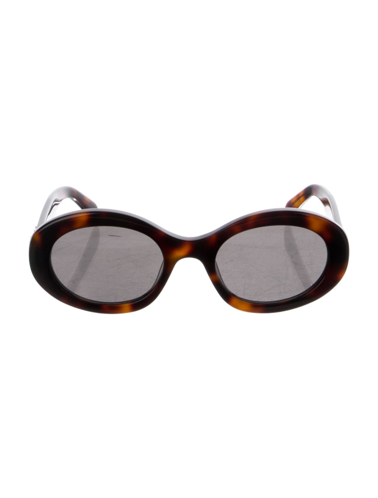 Celine Round Tinted Sunglasses