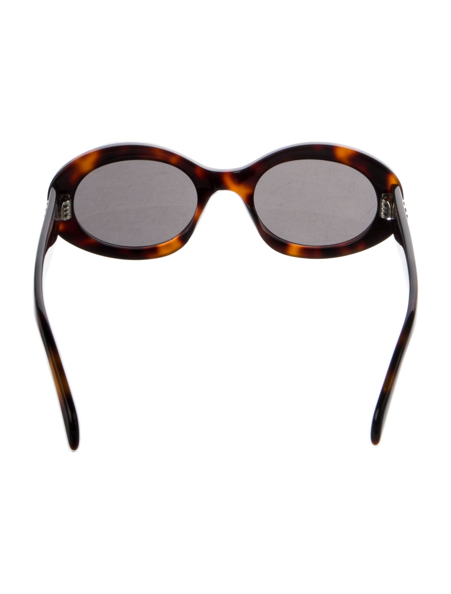 Celine Round Tinted Sunglasses