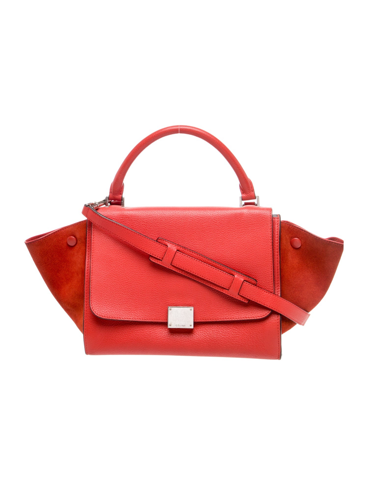 Celine Leather Trapeze