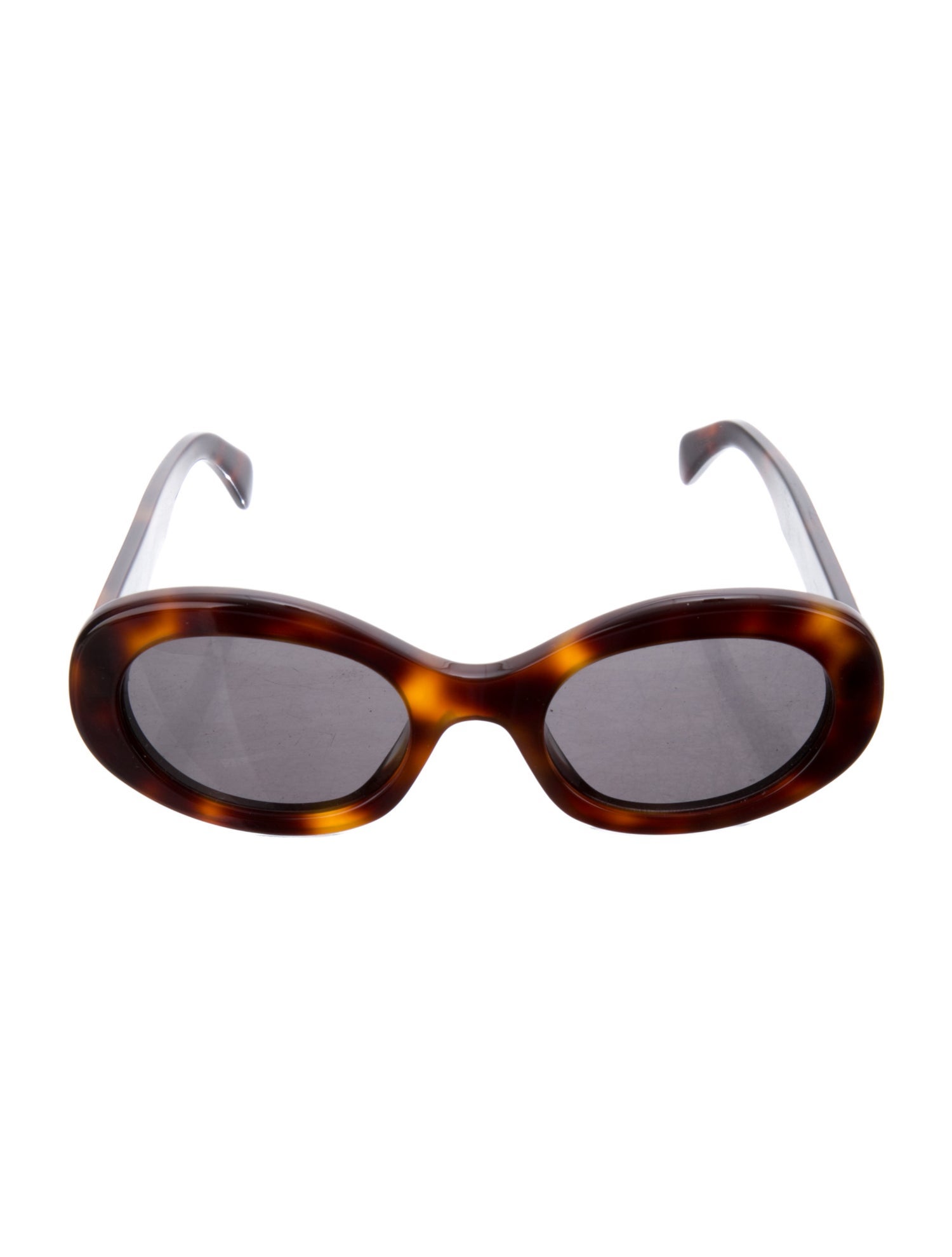 Celine Round Tinted Sunglasses