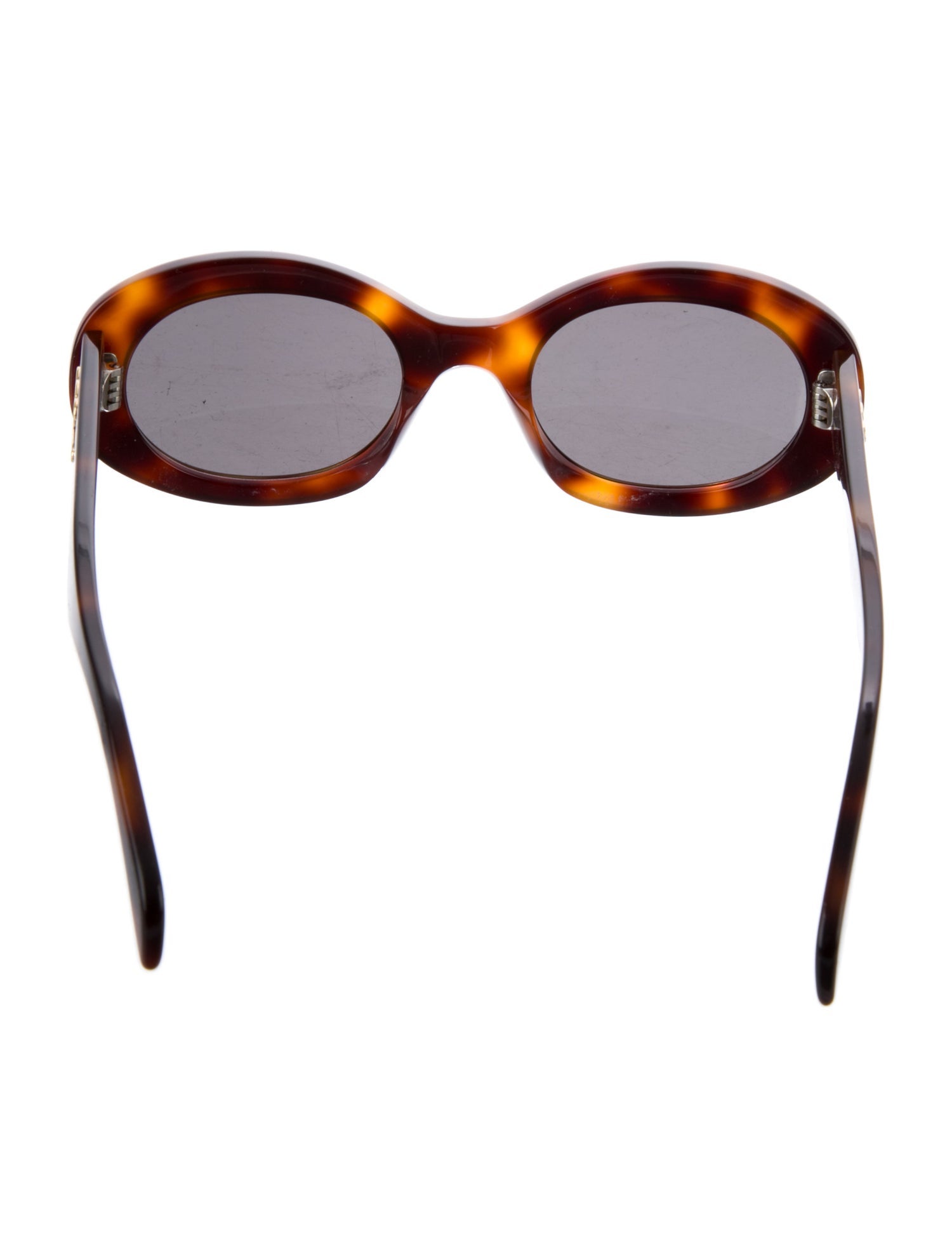Celine Round Tinted Sunglasses