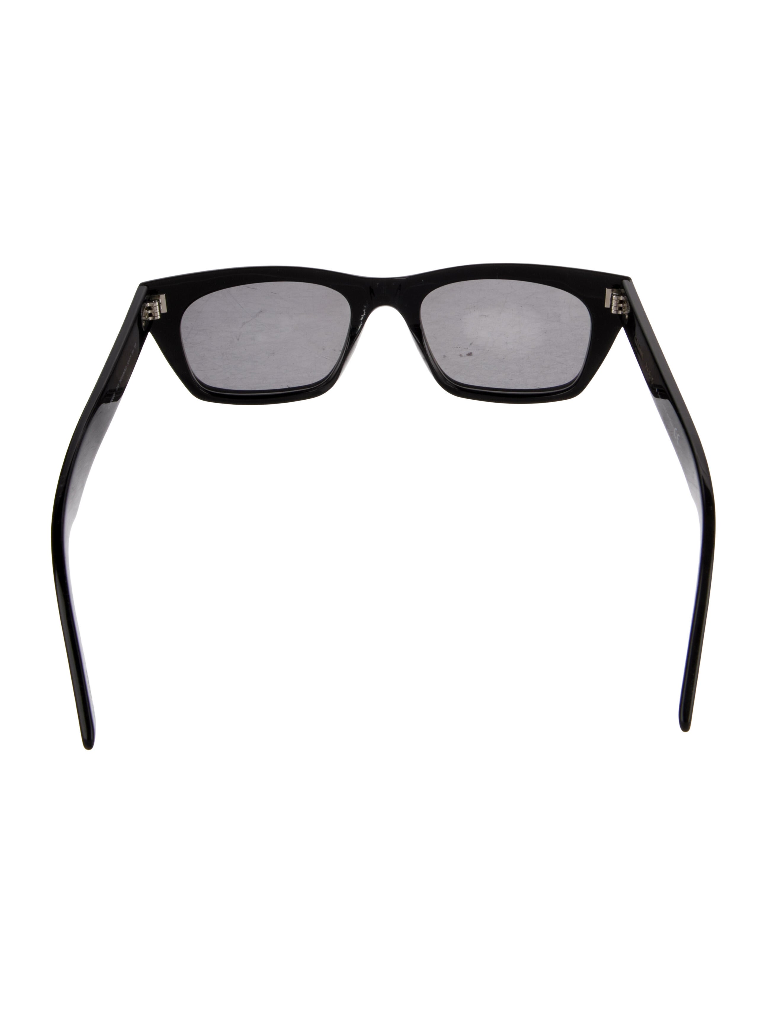 Celine Square Tinted Sunglasses