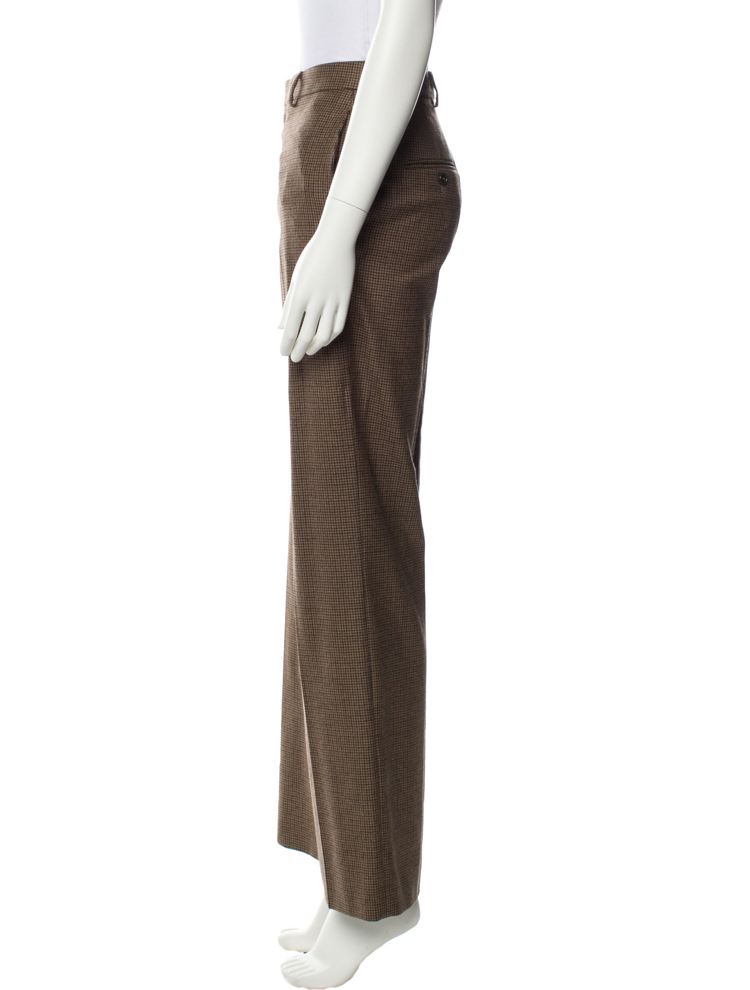 Celine Wool Wide Leg Pants