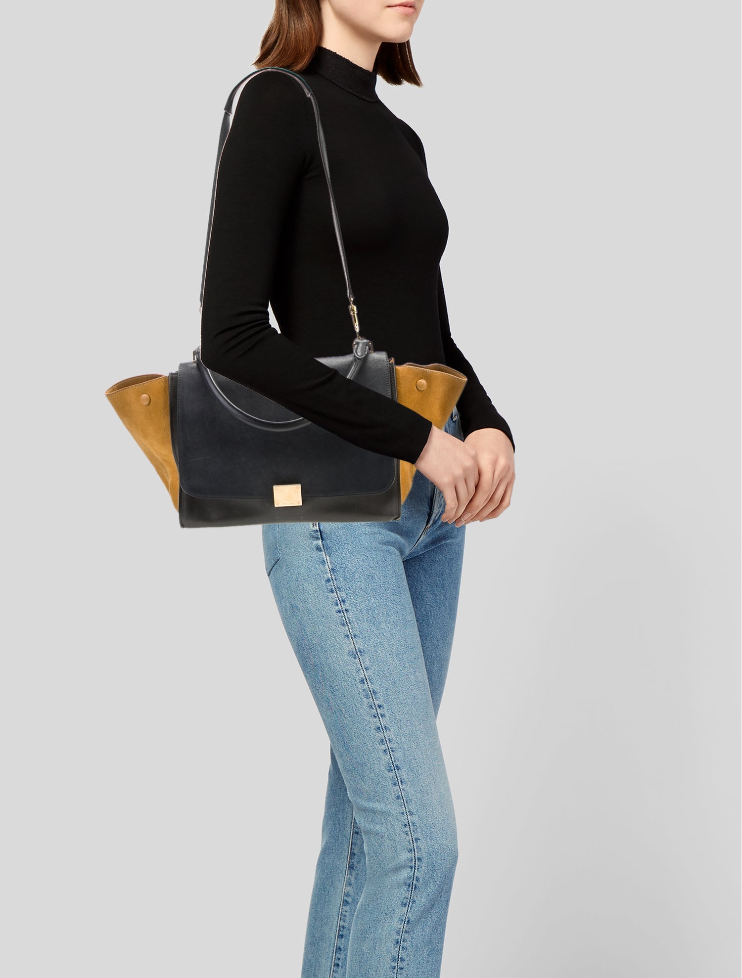 Celine Leather Trapeze Medium