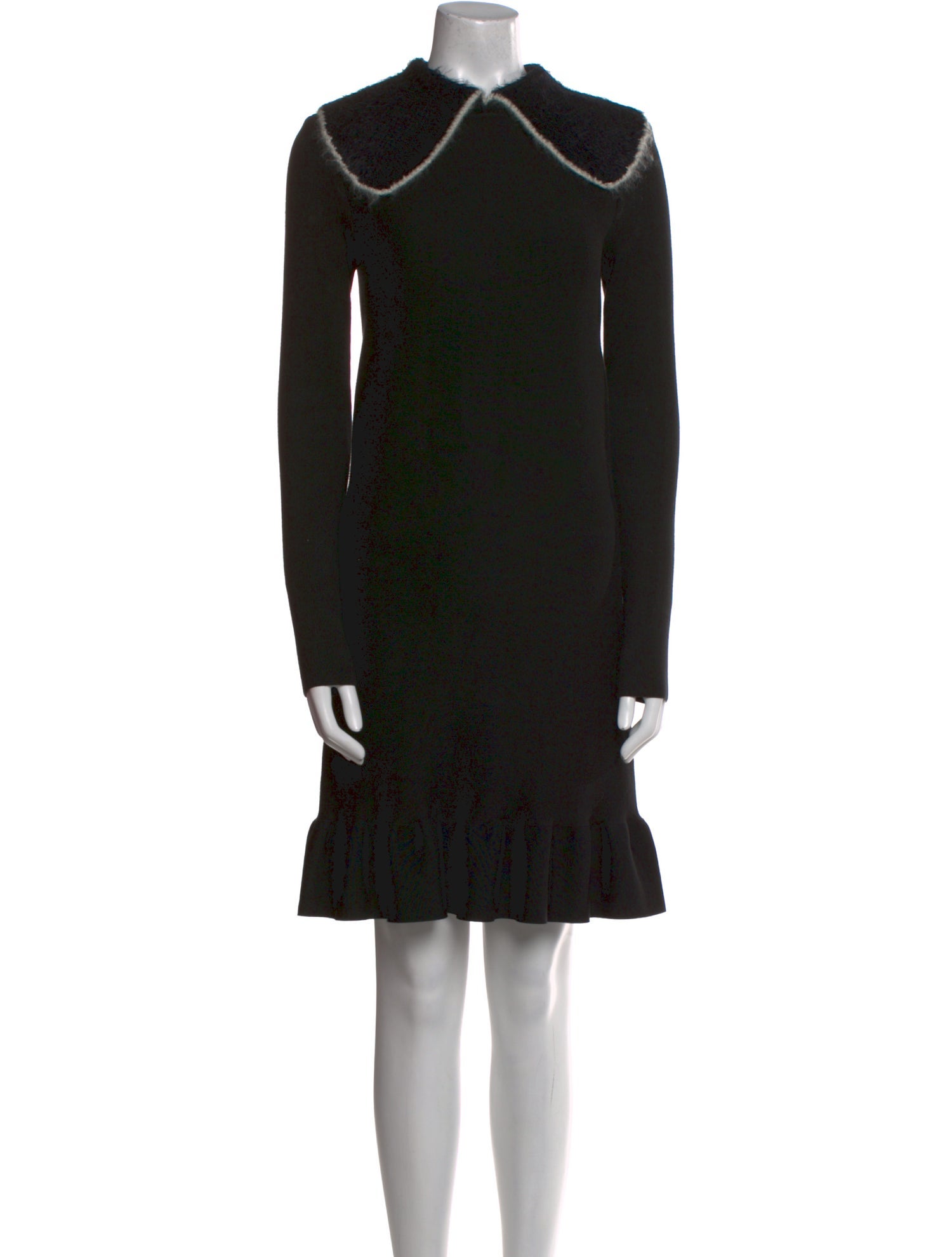 Celine Mock Neck Mini Dress