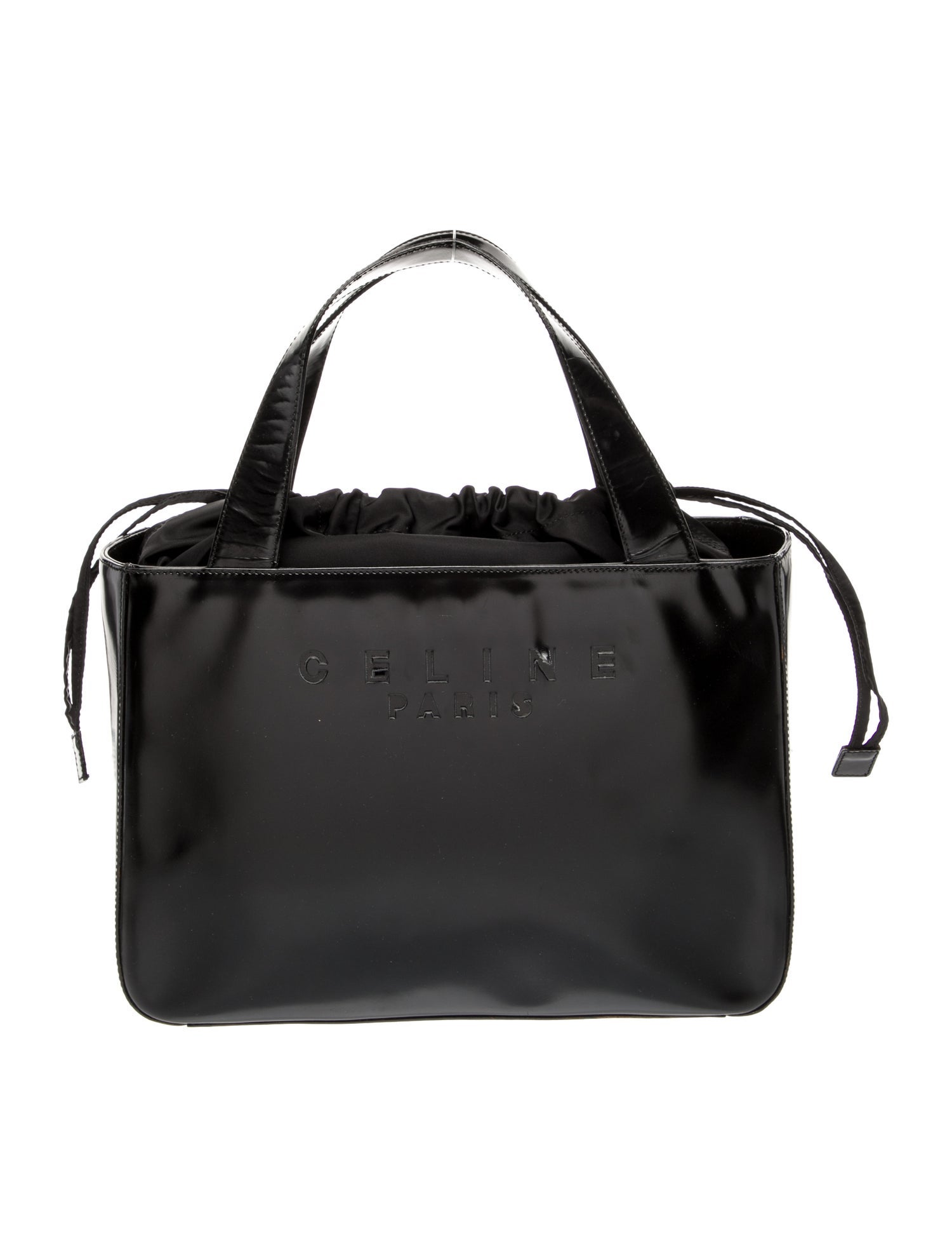 Celine Patent Leather Tote Vintage