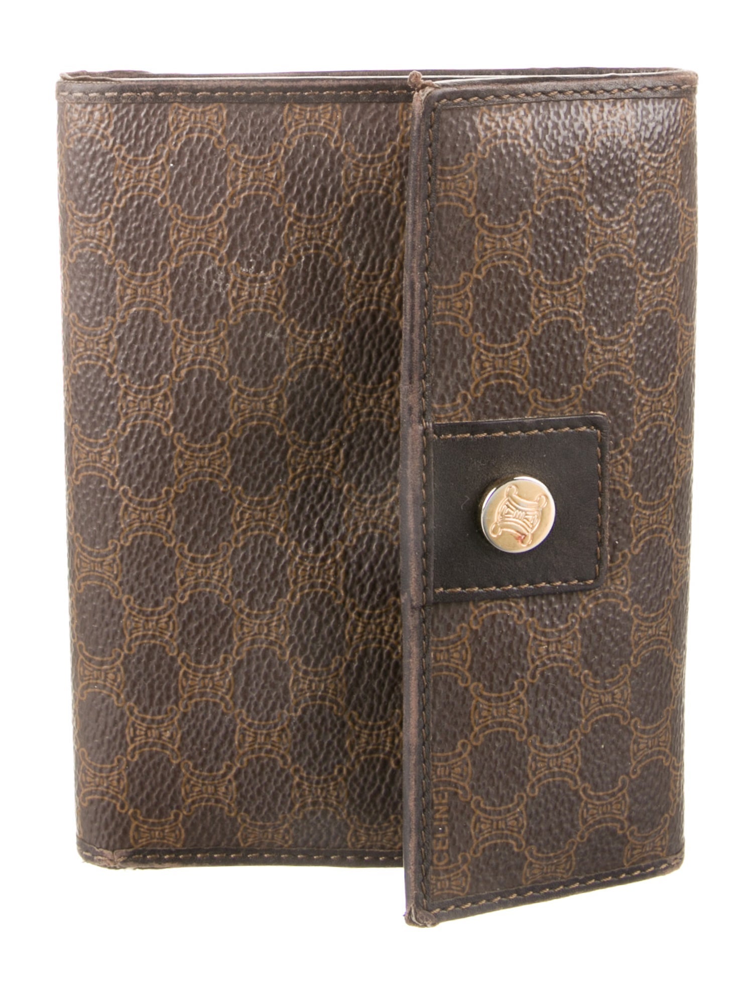 Celine Printed Compact Wallet