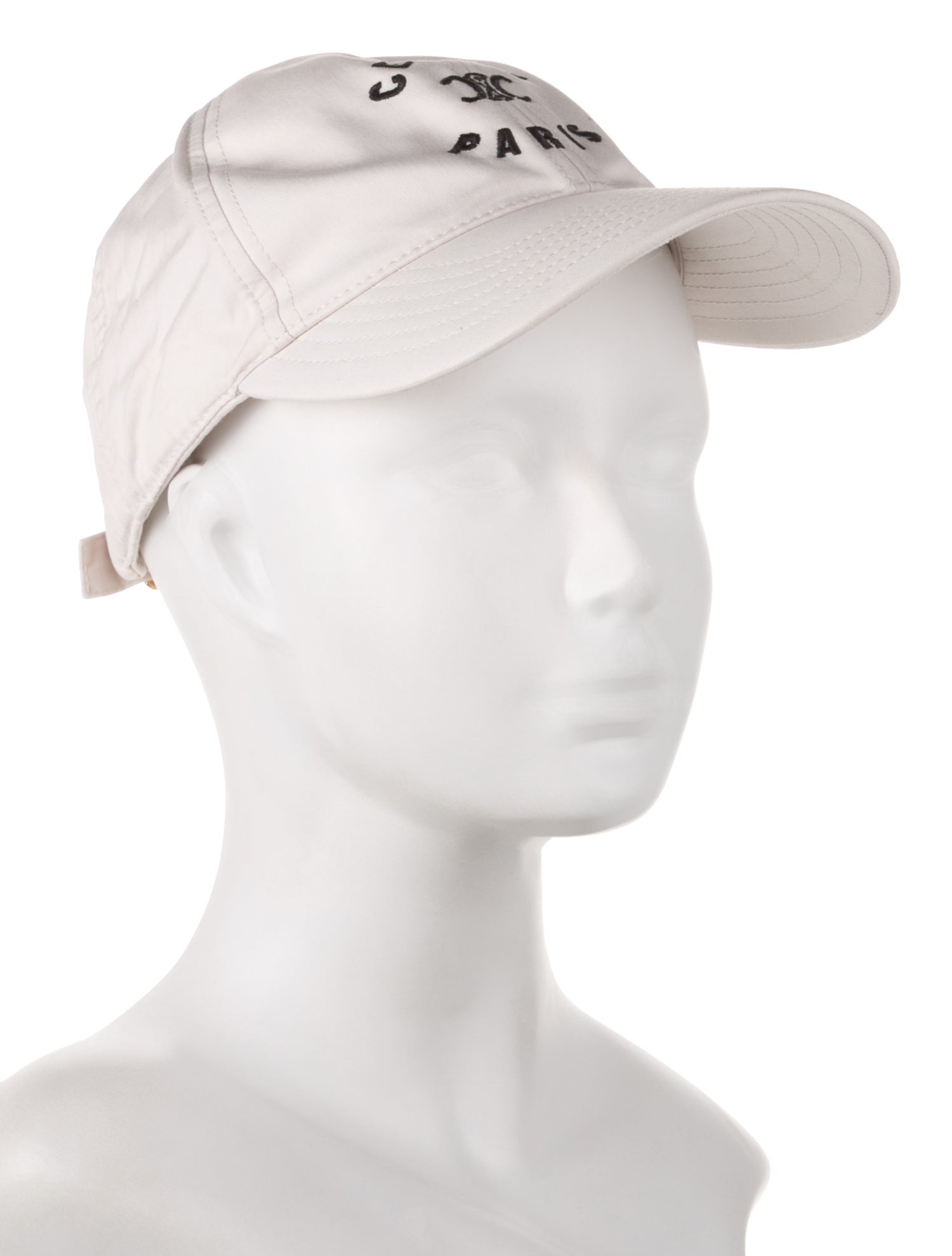 Celine Logo Embroidered Baseball Cap