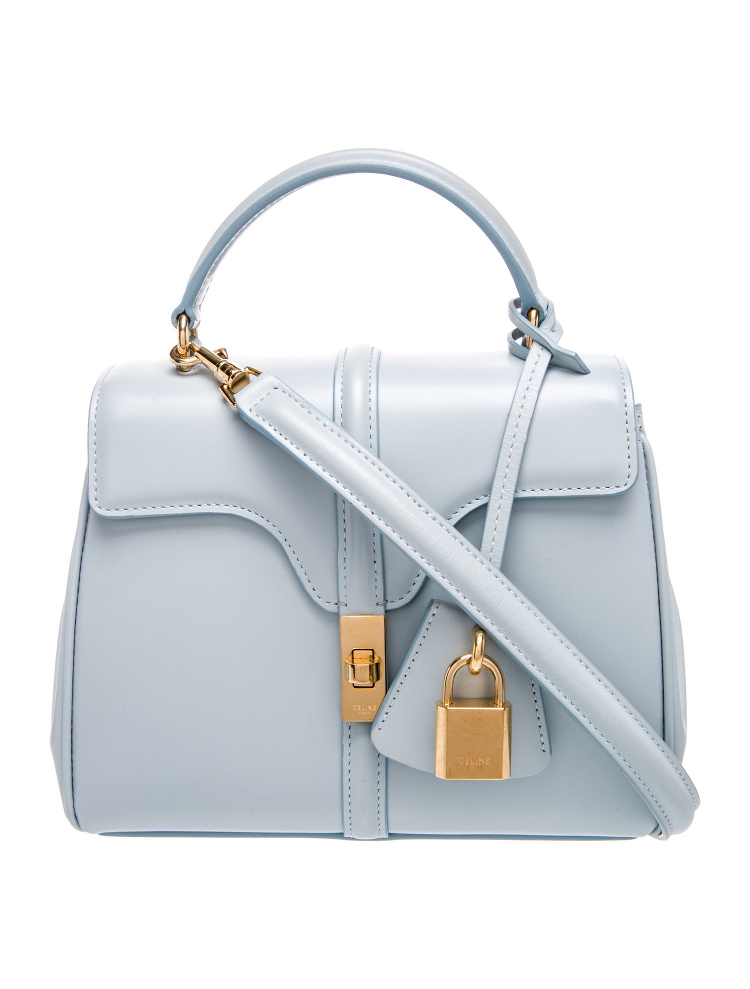 Celine Leather 16 Bag Mini 2023