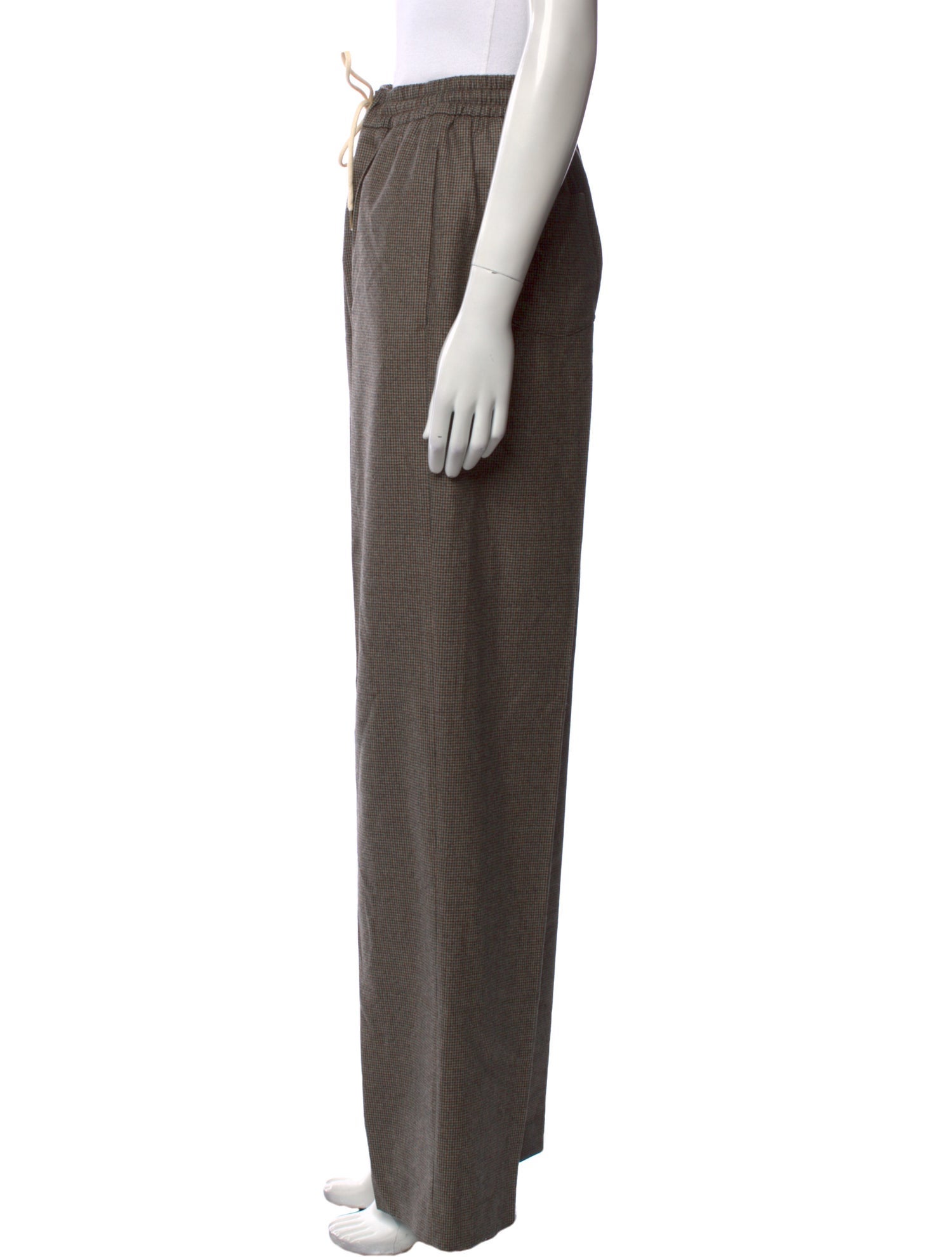Celine Wool Wide Leg Pants