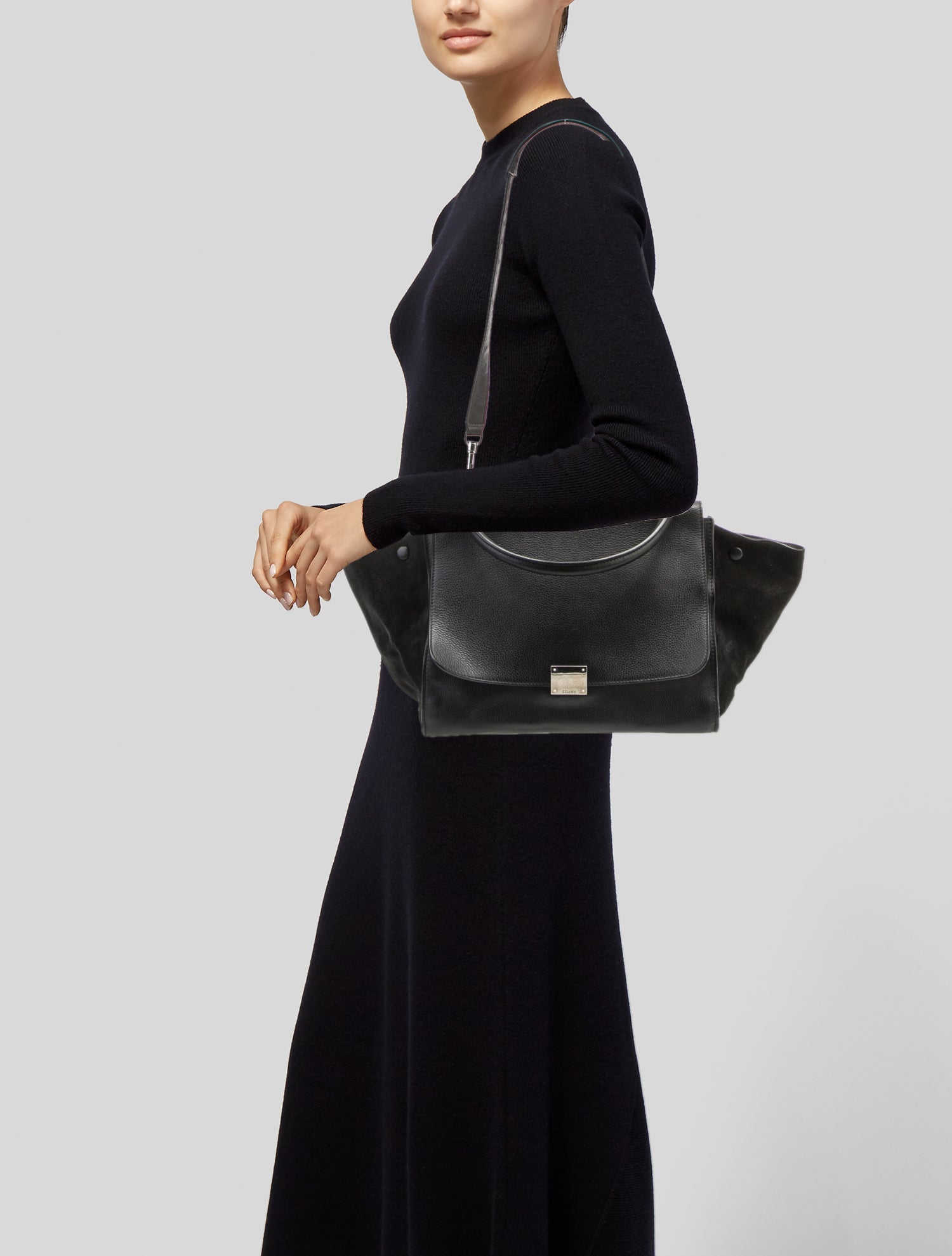 Celine Leather Trapeze Medium