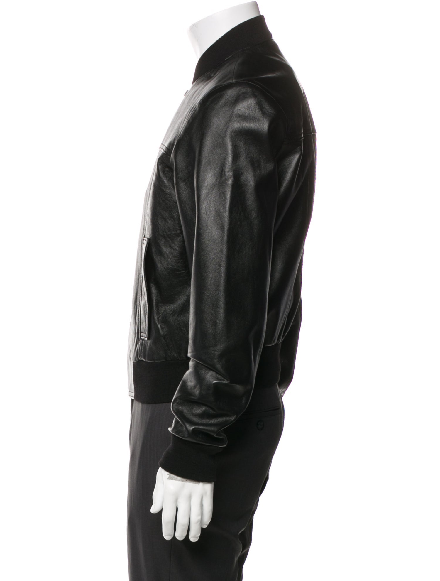 Celine Lambskin Bomber Jacket