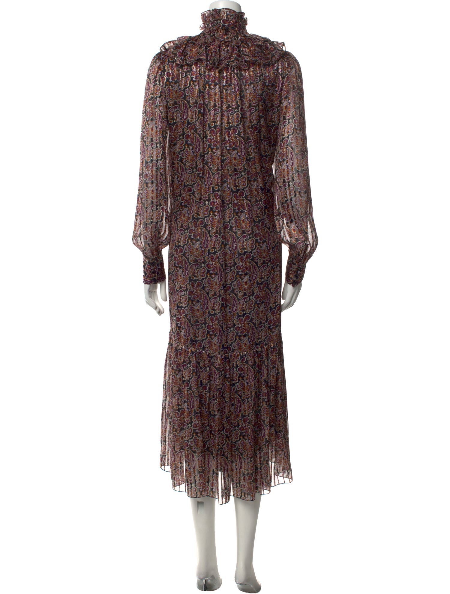Silk Long Dress