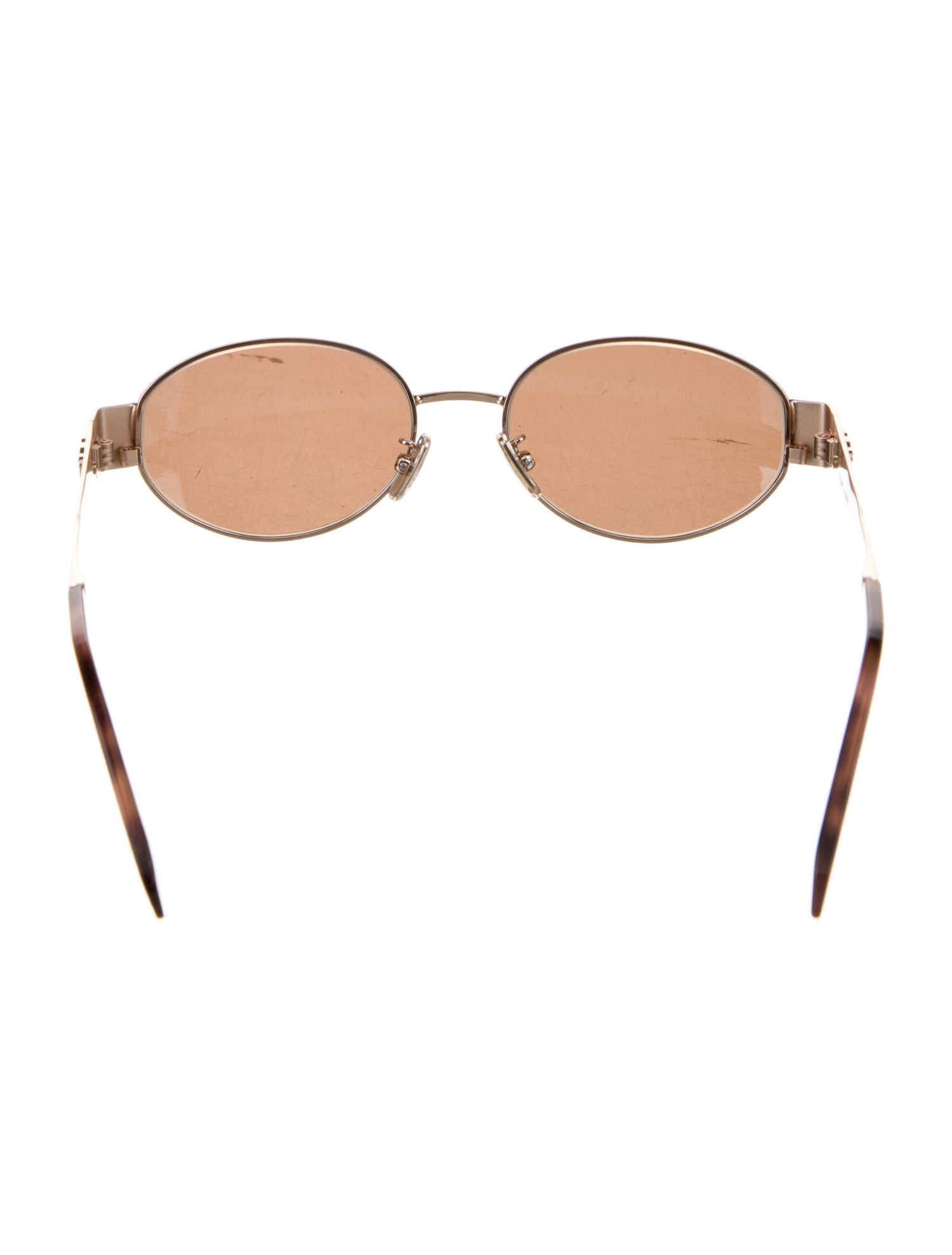 Celine Round Tinted Sunglasses