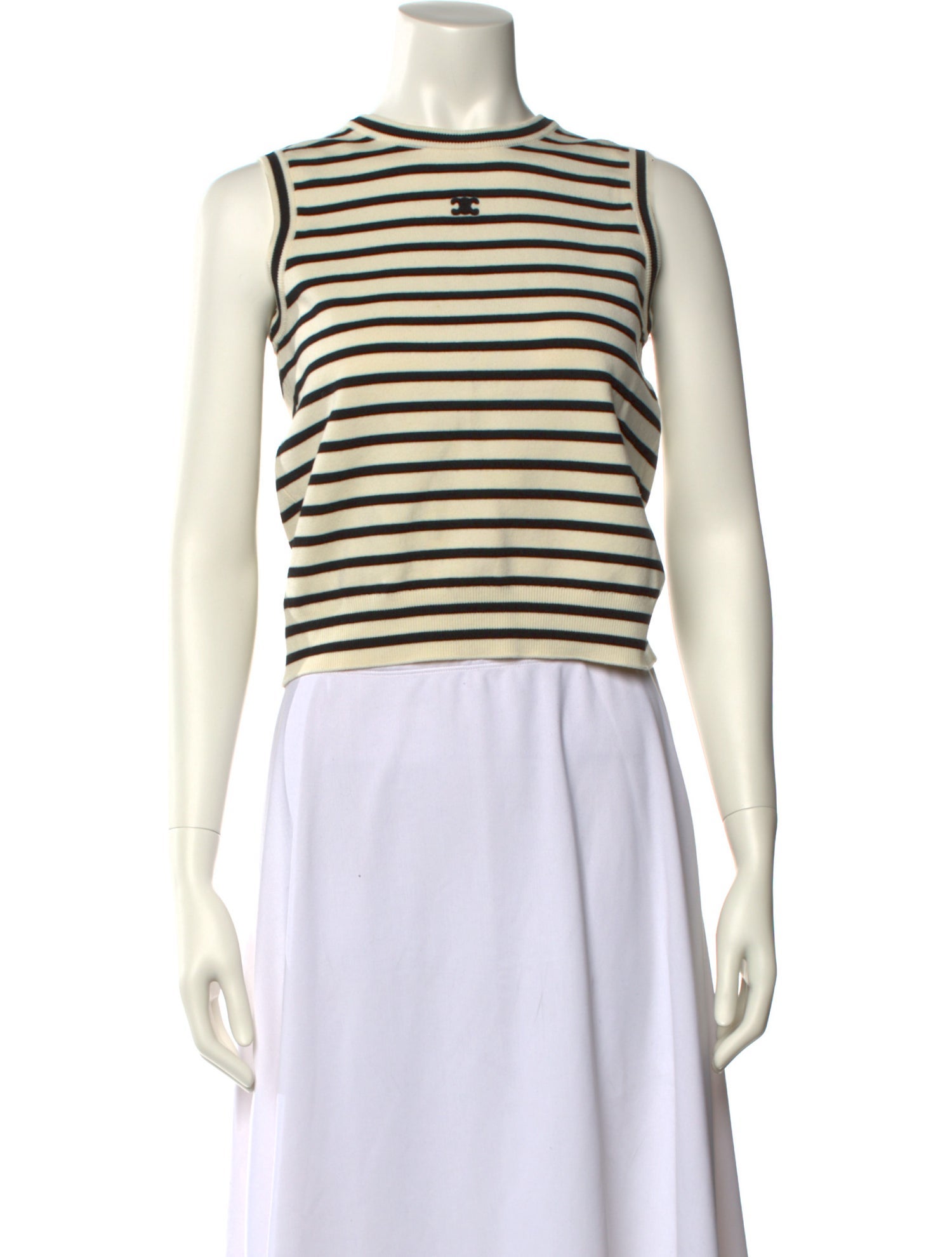 Celine Wool Striped Sweater