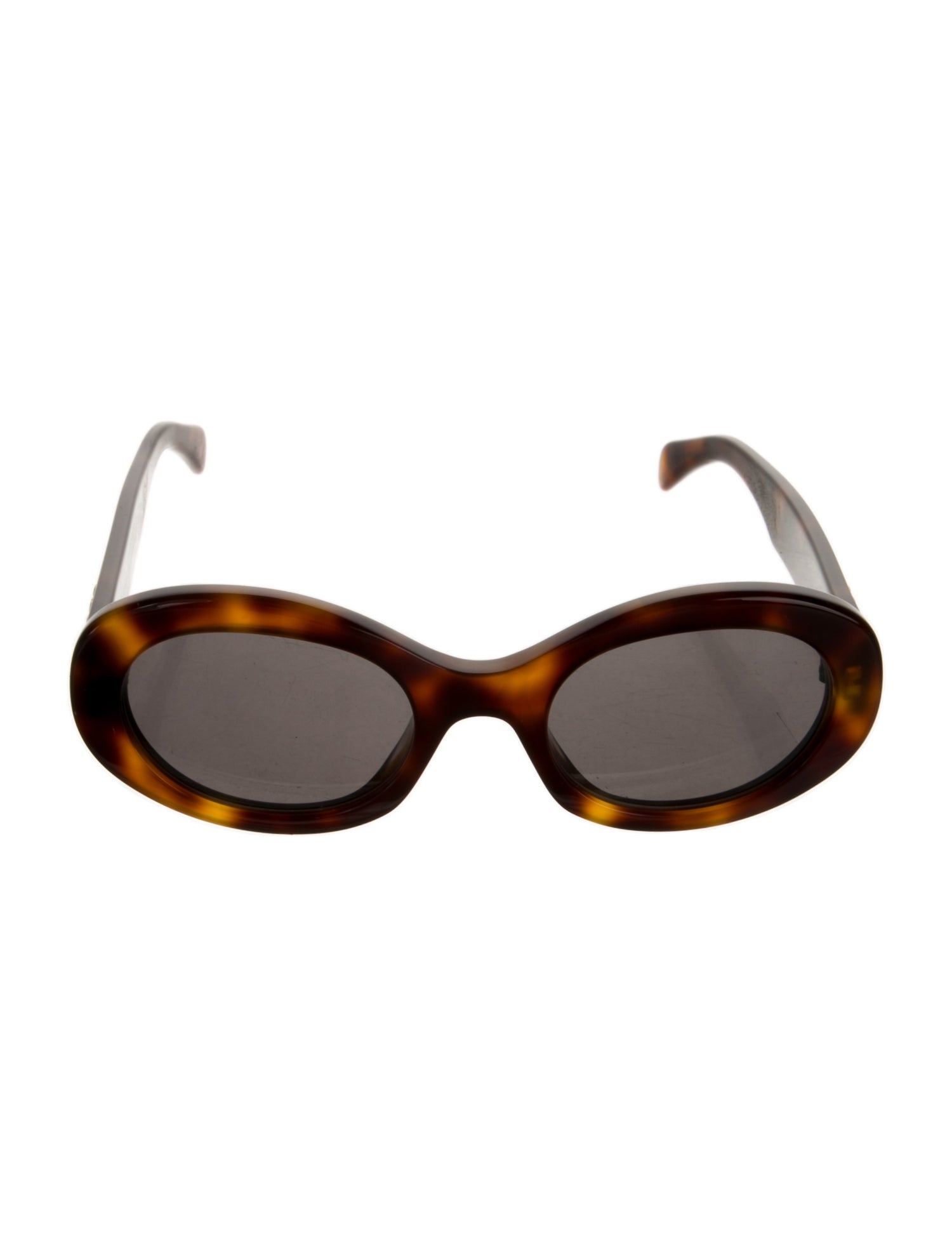 Celine Signature Logo Round Sunglasses