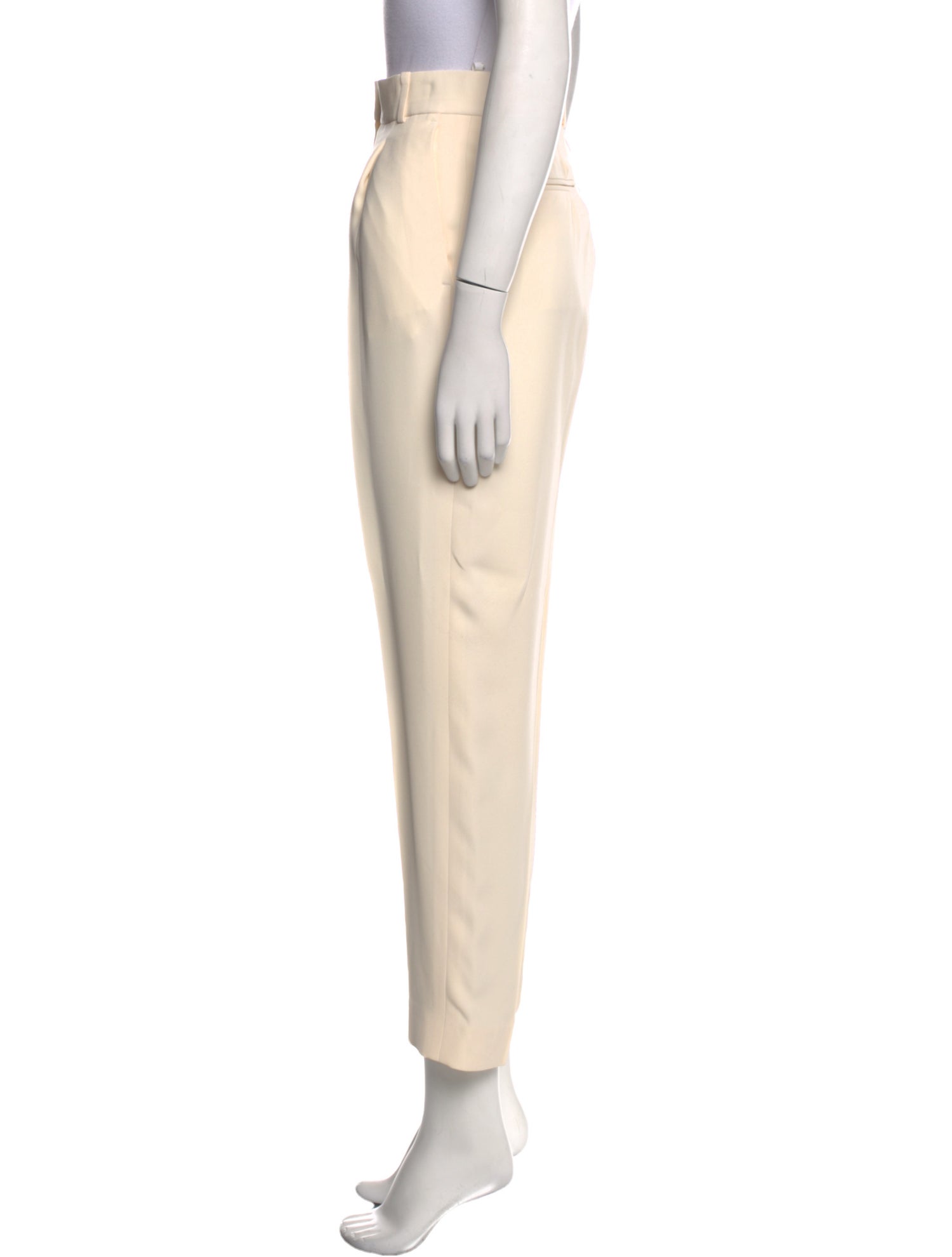 Celine Silk Straight Leg Pants