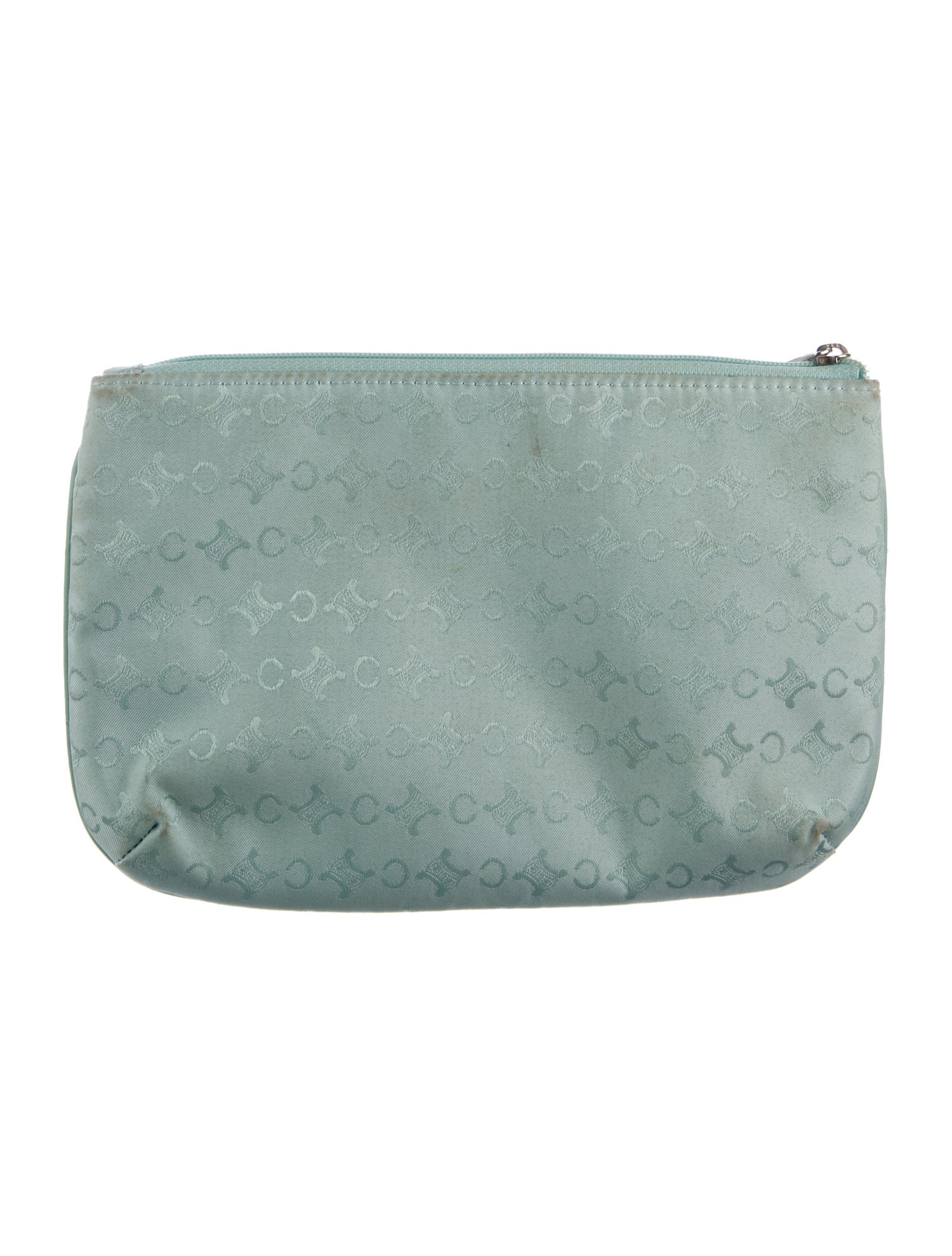 Celine Canvas Cosmetic Bag