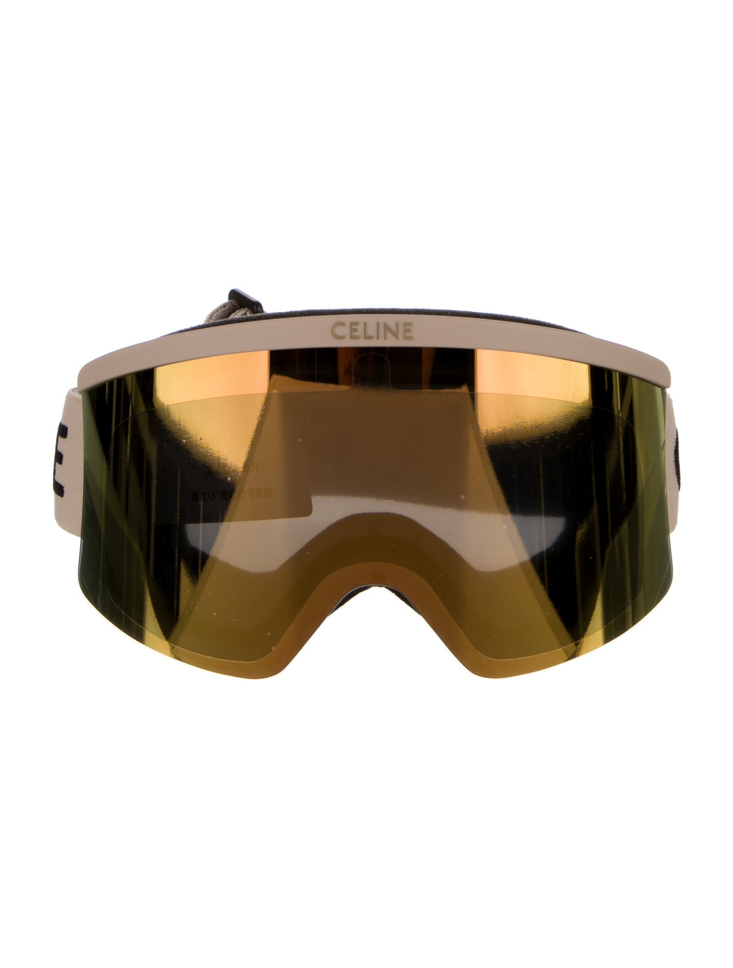 Celine Shield Mirrored Sunglasses