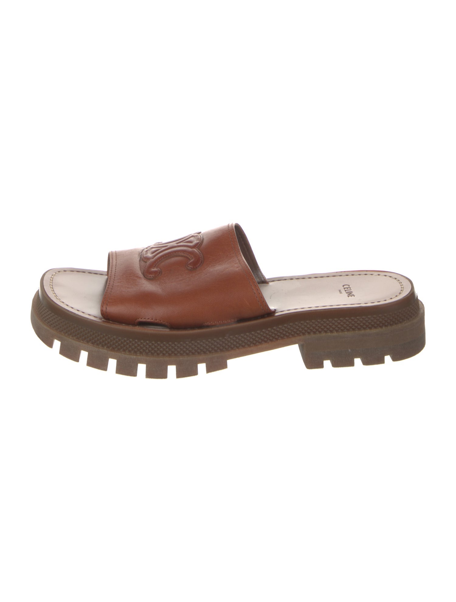 Celine Leather Slides
