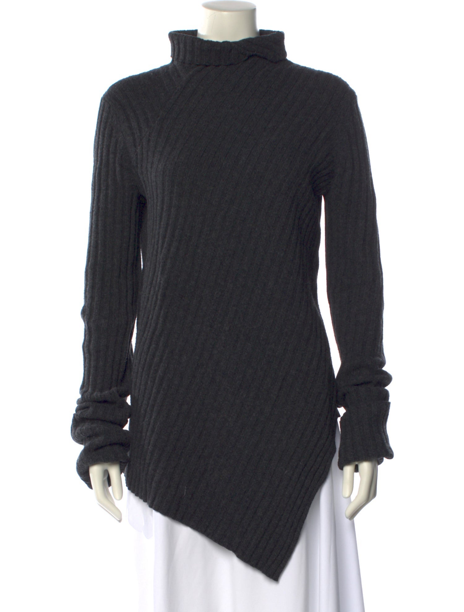 Celine Wool Mock Neck Sweater