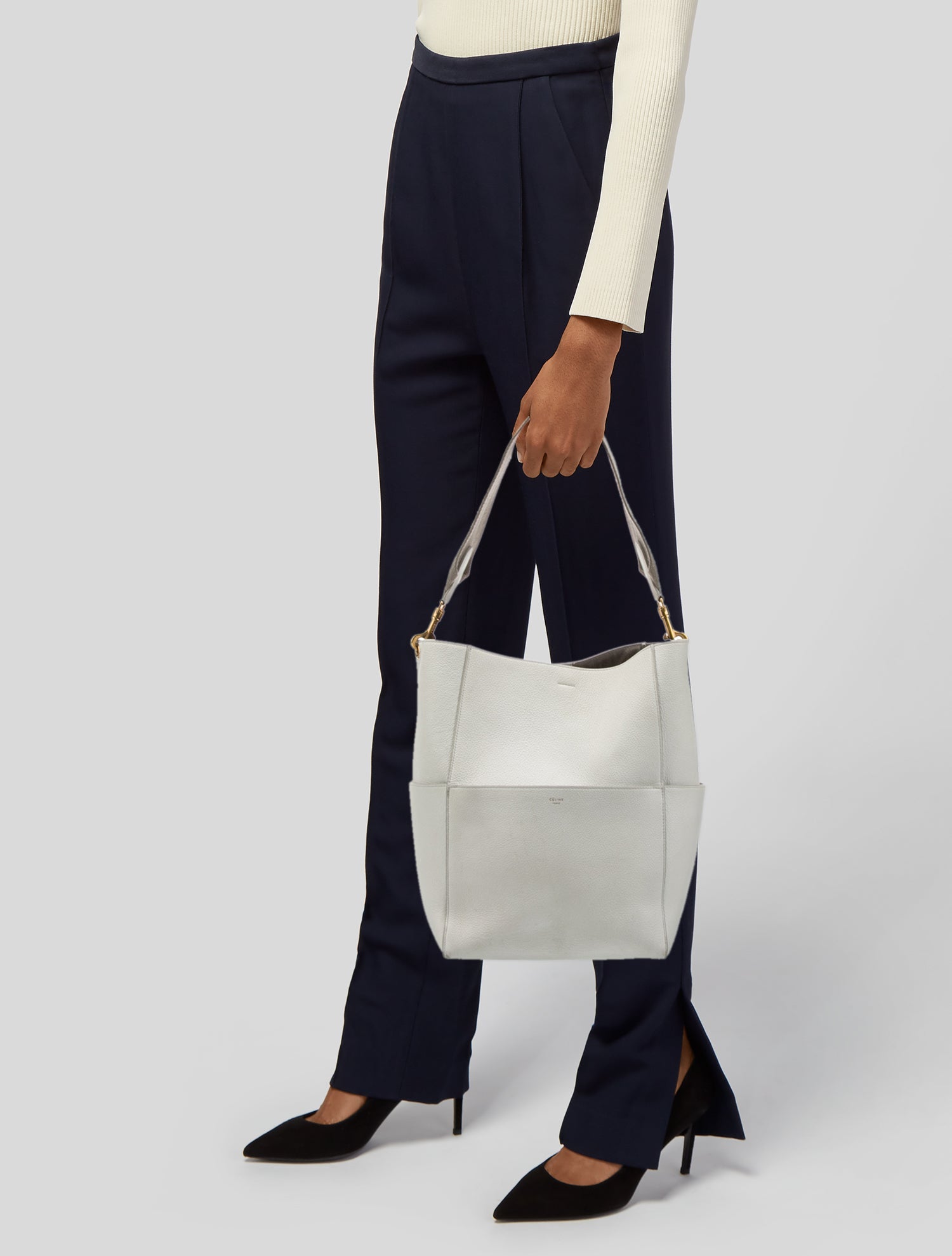 Celine Calfskin Seau Sangle