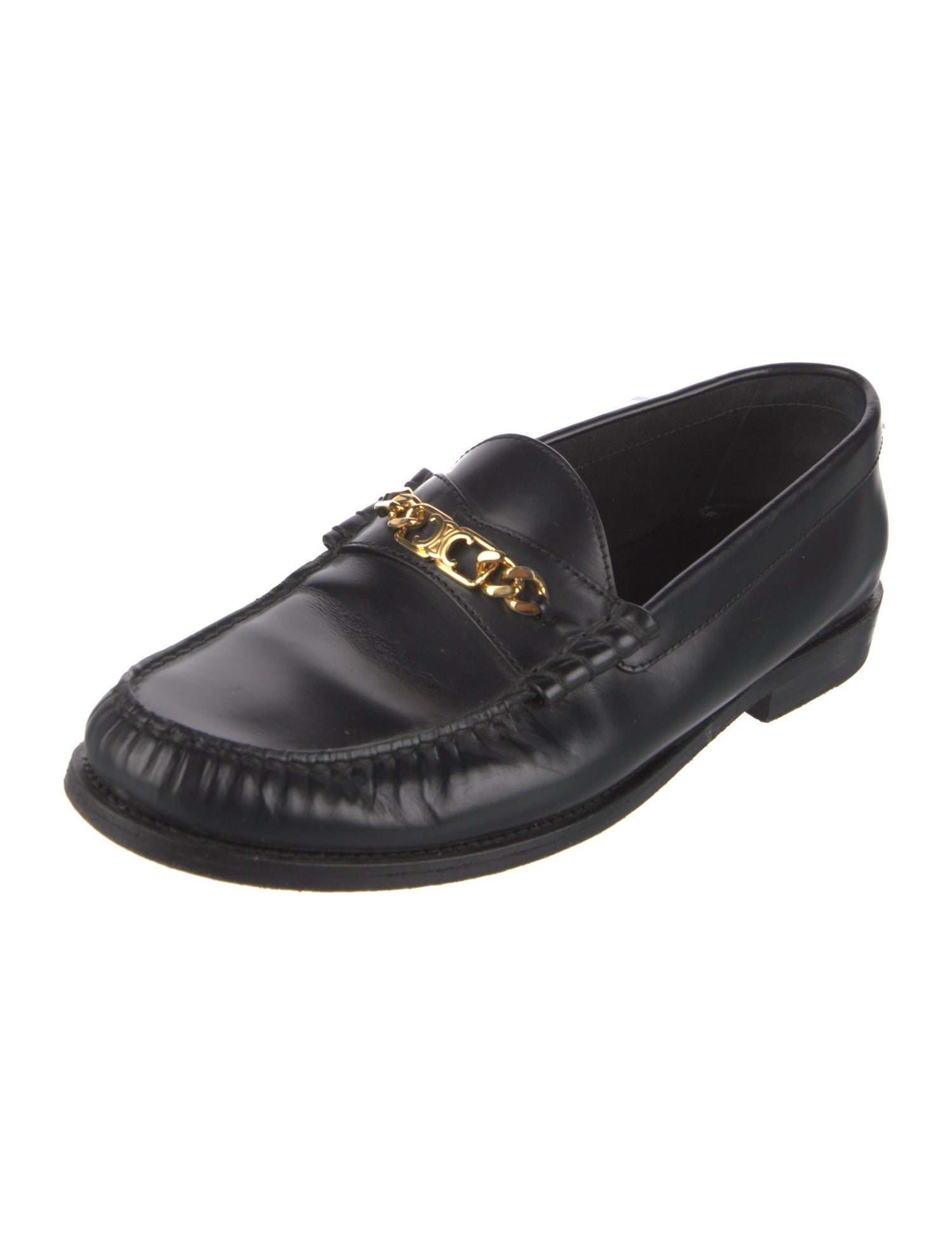 Celine Leather Loafers